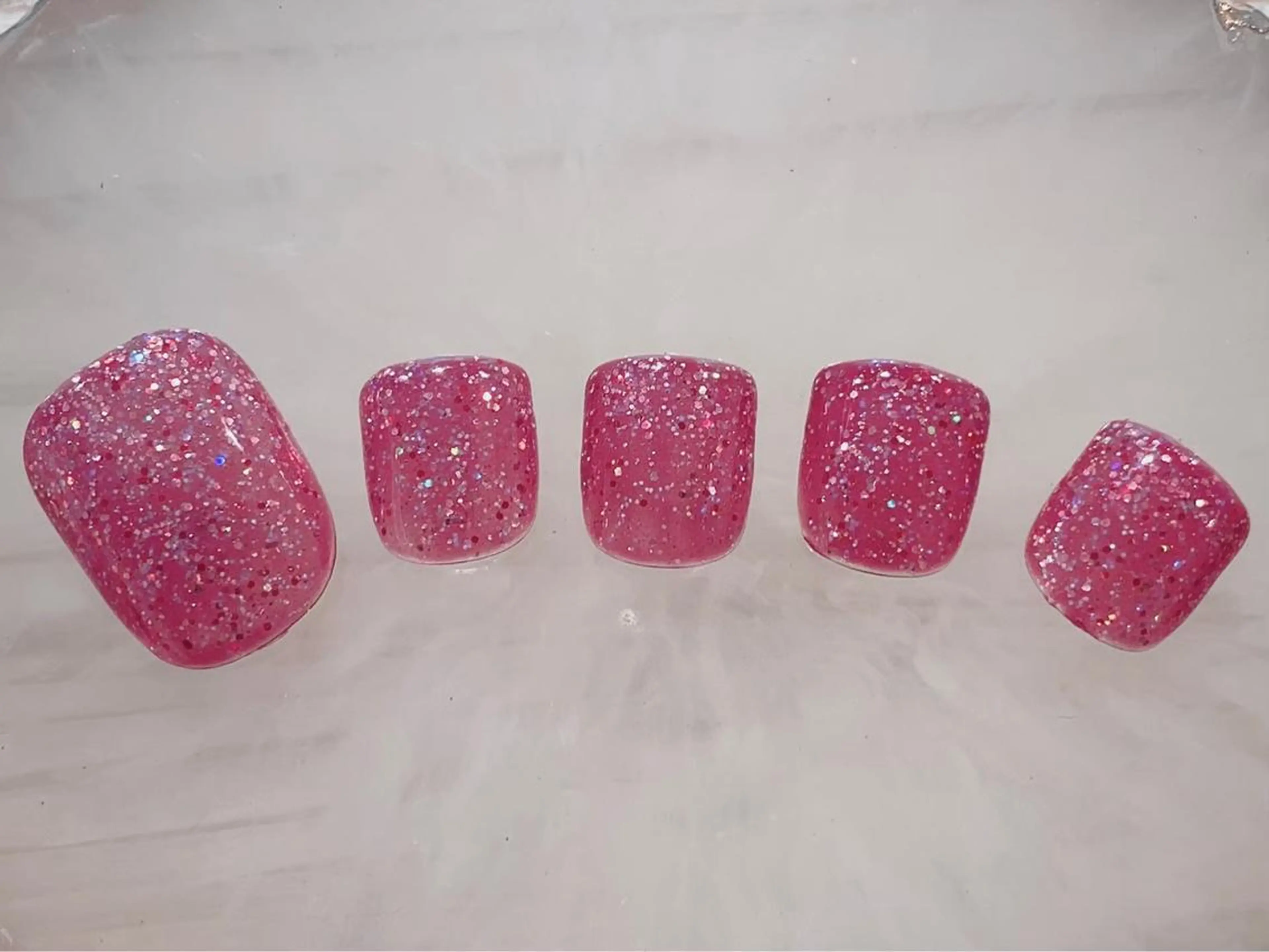 【限定ｸｰﾎﾟﾝ】オフなし★ パラジェル使用♡ フットワンカラー👣の写真