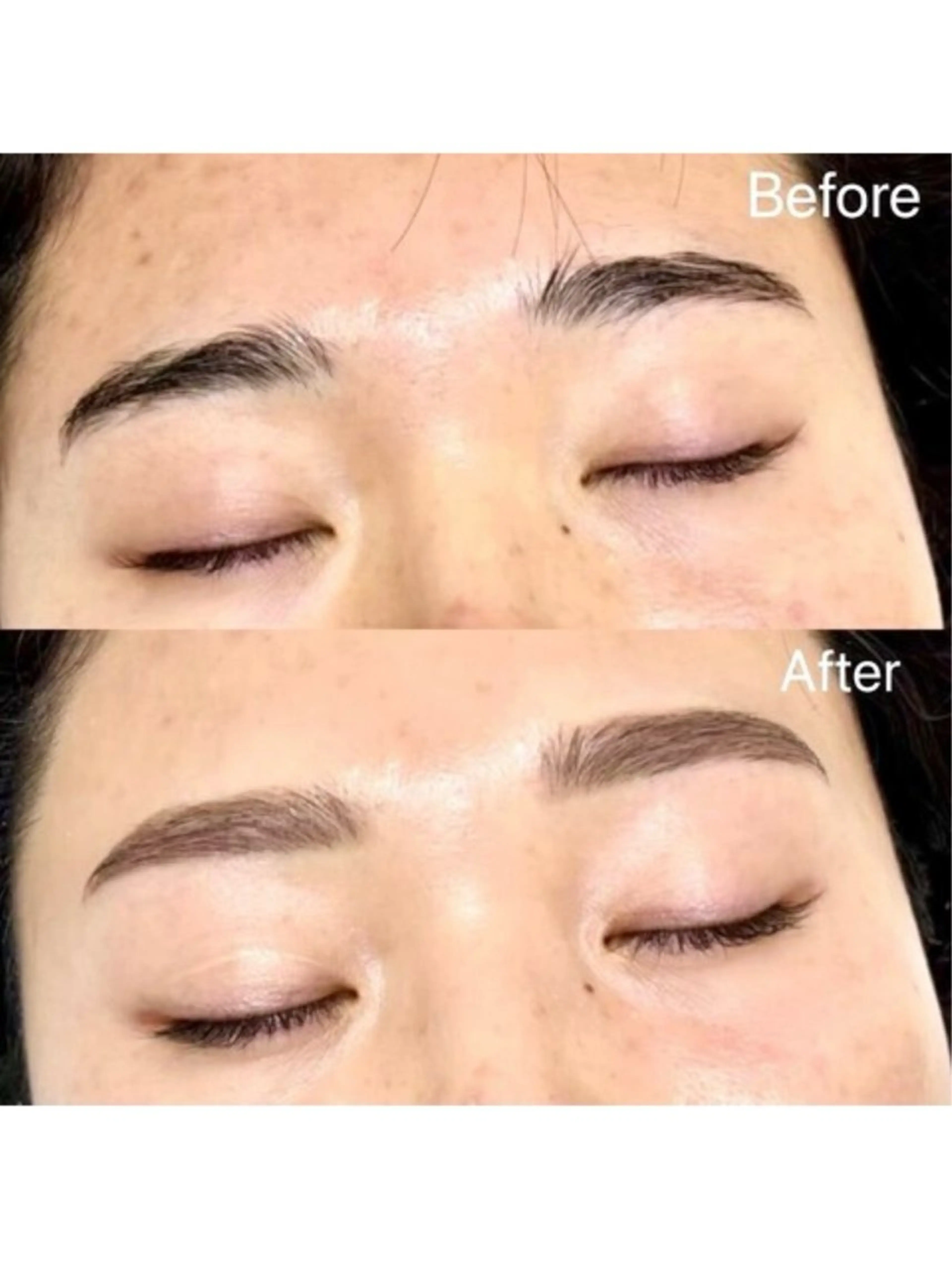 【アイブロウメイクが苦手な方】にオススメの実眉スタイリングの写真