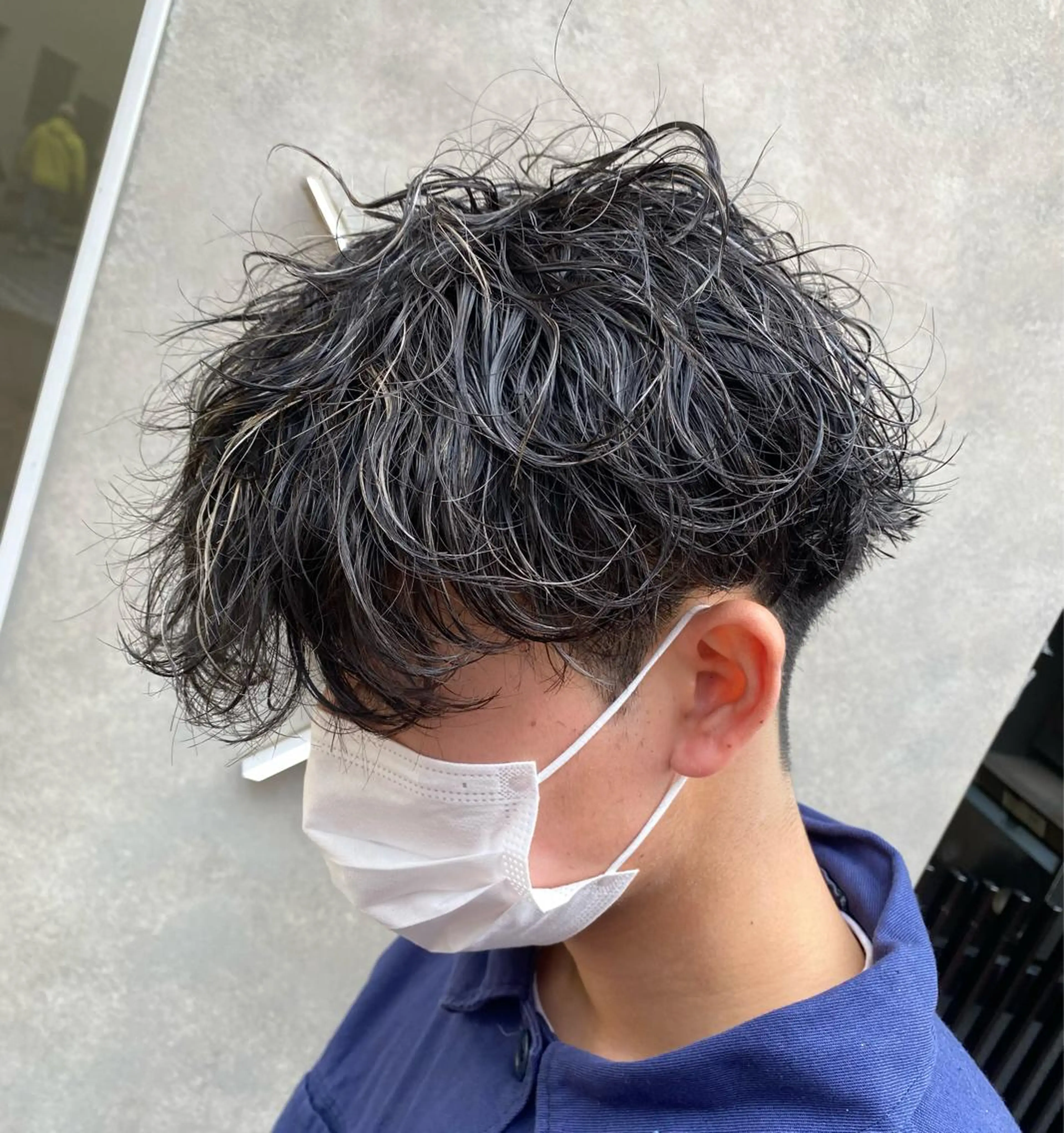 カラー パーマ メンズ 新宿【メンズパーマ】 塩澤太一のヘアスタイル