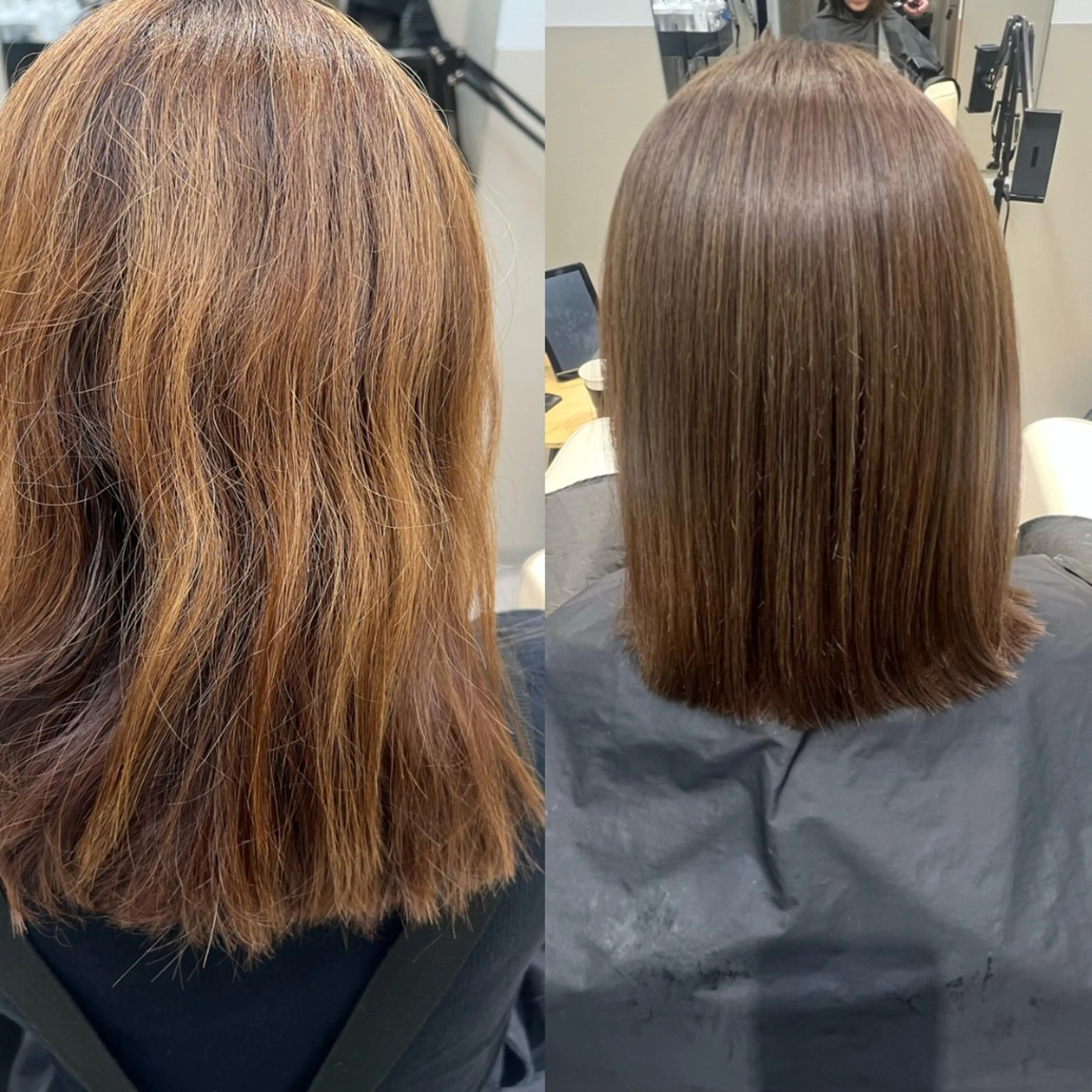 ミディアム カラー パーマ ブリーチ くせ毛 縮毛矯正 トリートメント カット ヘアカラー 縮毛矯正 トリートメント SALOWIN神戸三宮Suite店所属・三宮白髪縮毛矯正 美髪特化★神田のヘアスタイル