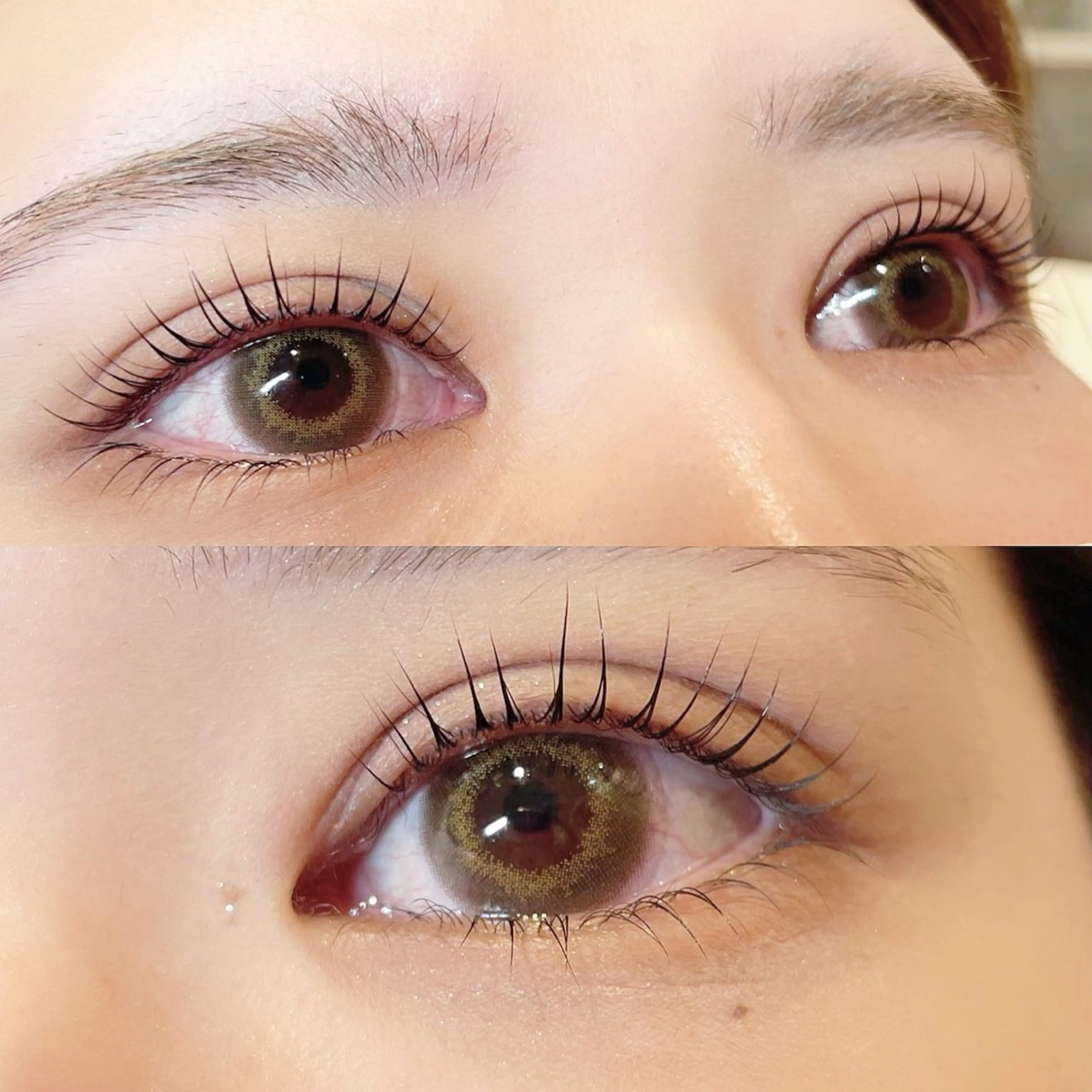 マツエク・マツパ 下まつげエクステ 一重×まつ毛パーマ 梶ヶ谷 絵璃のマツエク・マツパデザイン