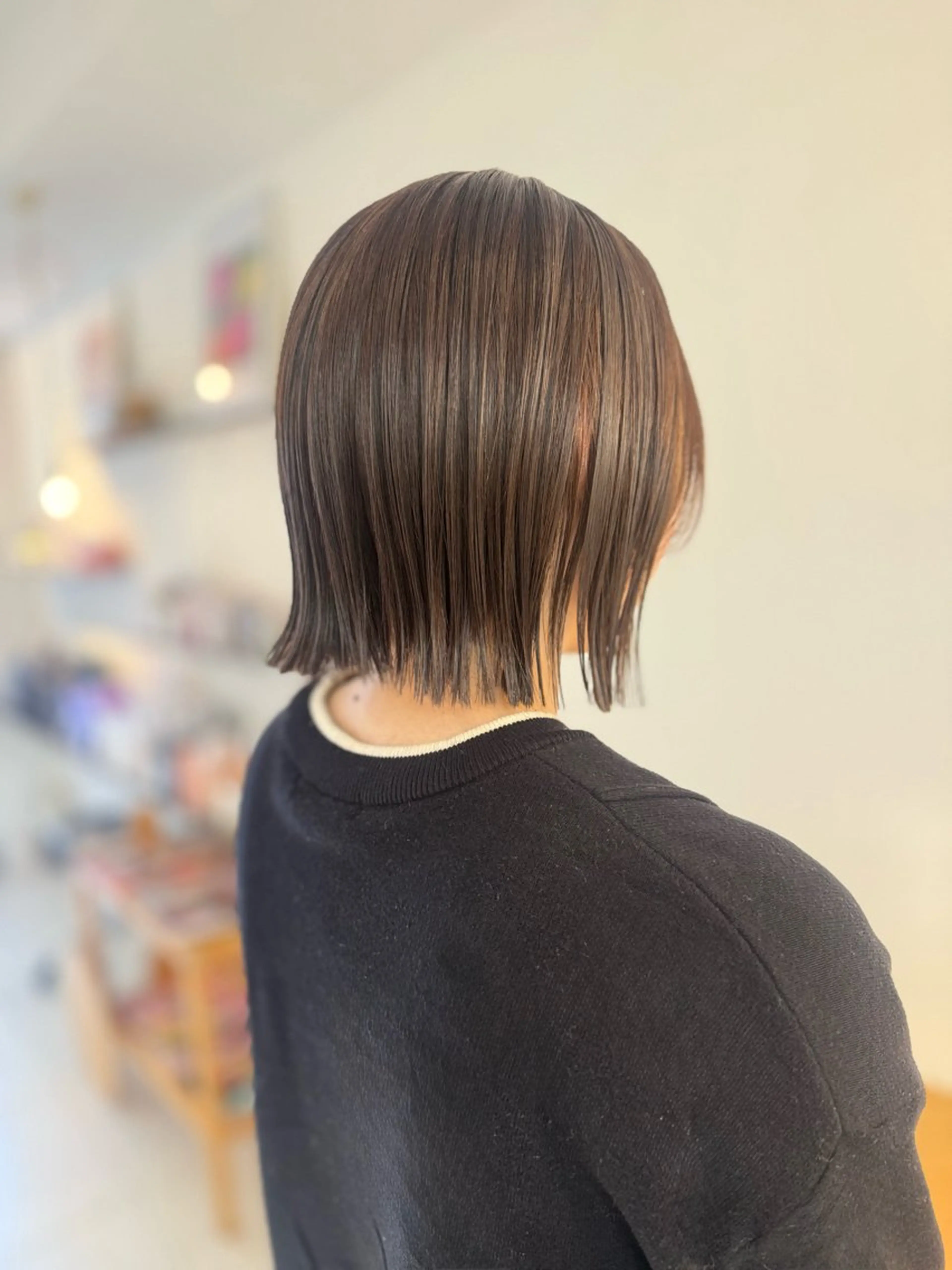 ショート カラー カット ヘアカラー トリートメント 安永 涼のヘアスタイル