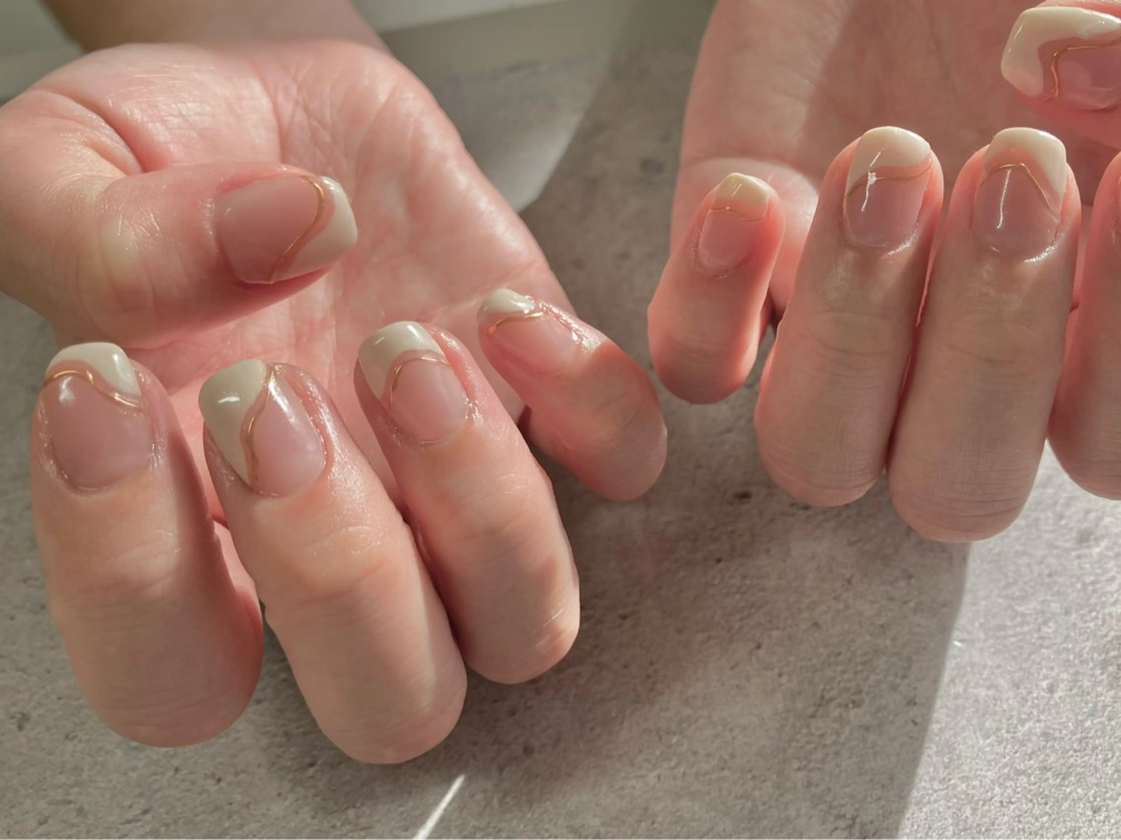 ネイル フレンチネイル ニュアンスネイル COCO Nail　光が丘駅近のネイルデザイン