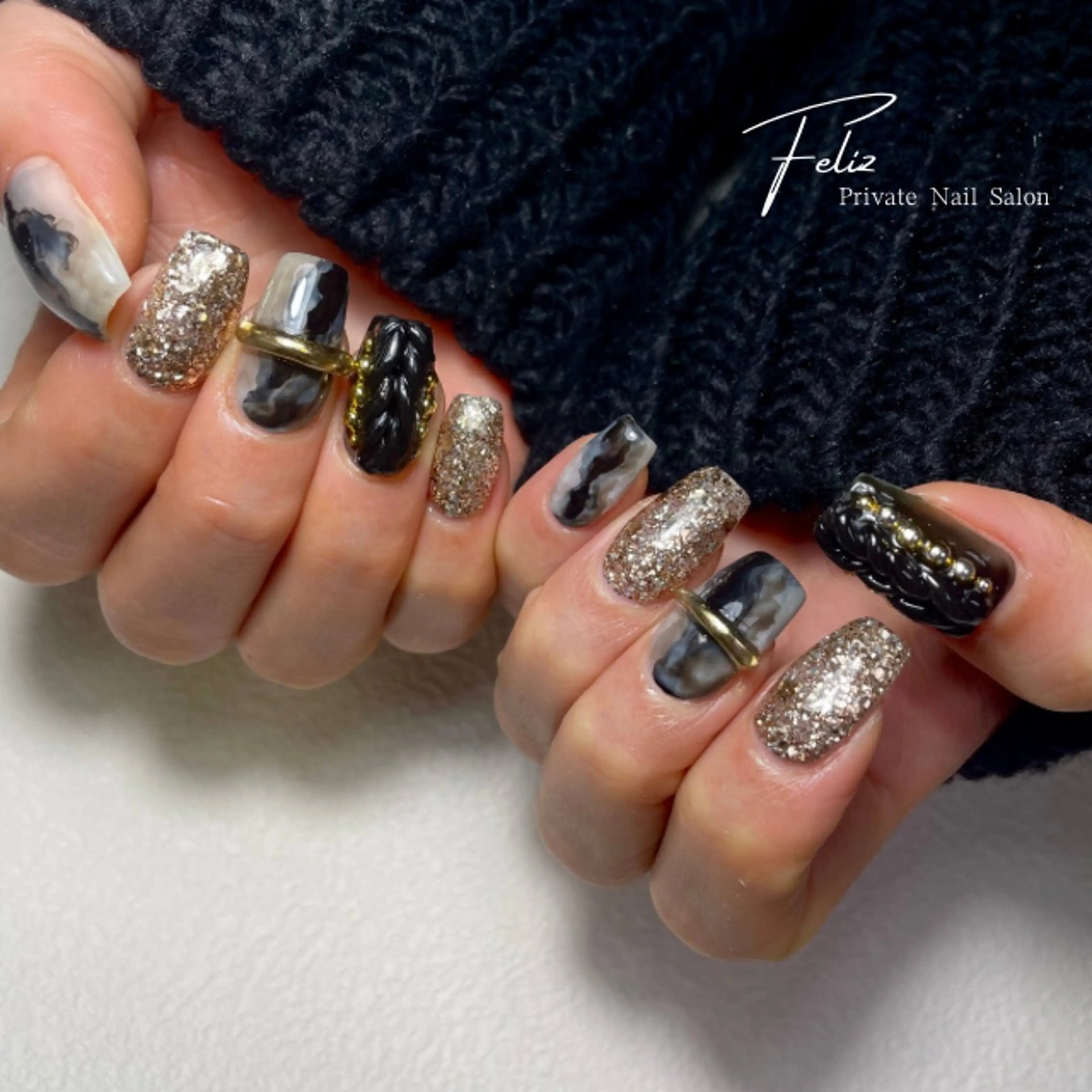 ネイル ハンドネイル ハンドケア Feliz所属・Feliz 楽しいネイルサロンのネイルデザイン