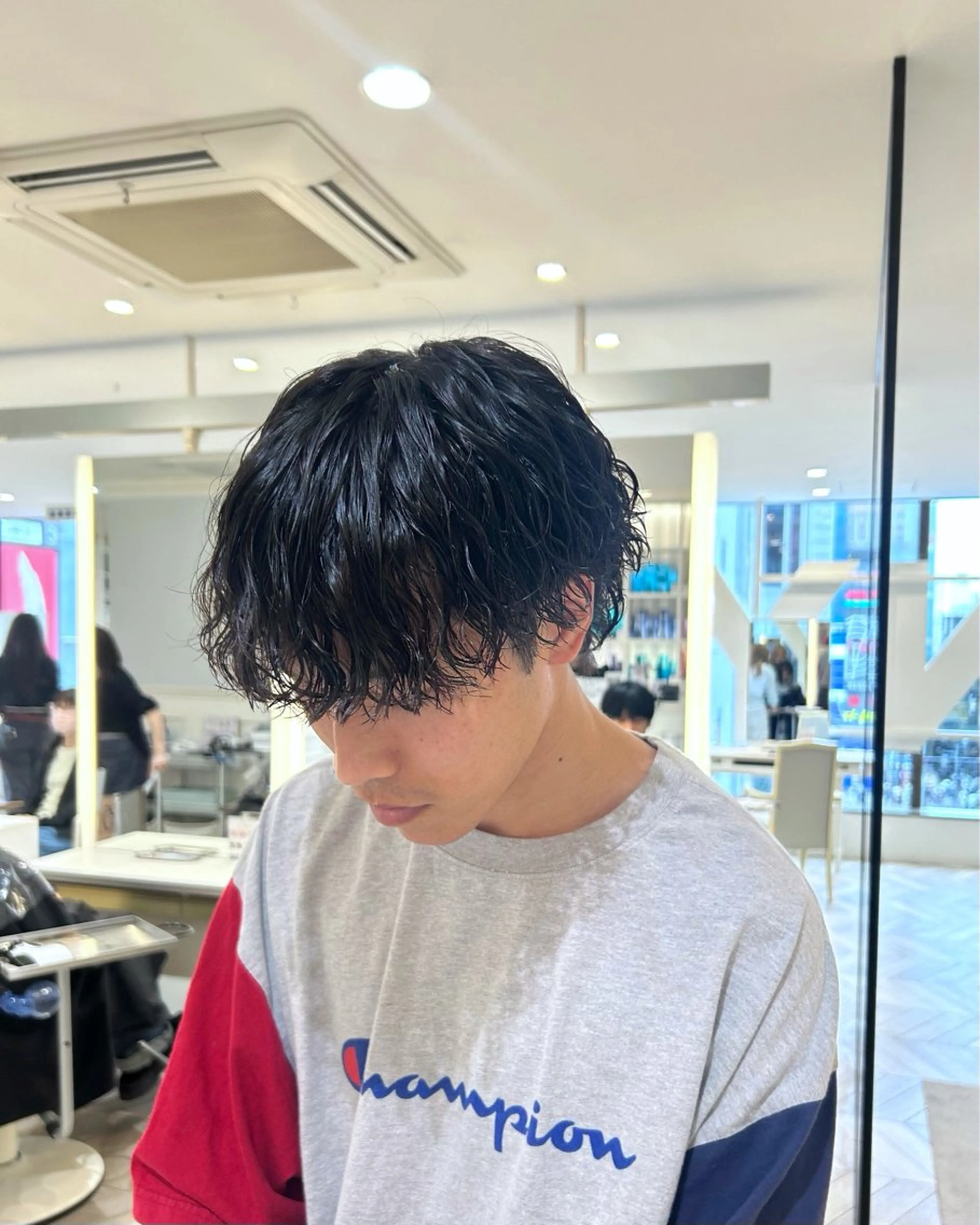 パーマ メンズ メンズパーマ スパイラルパーマ カット パーマ NYNY 🌺Ruiのヘアスタイル