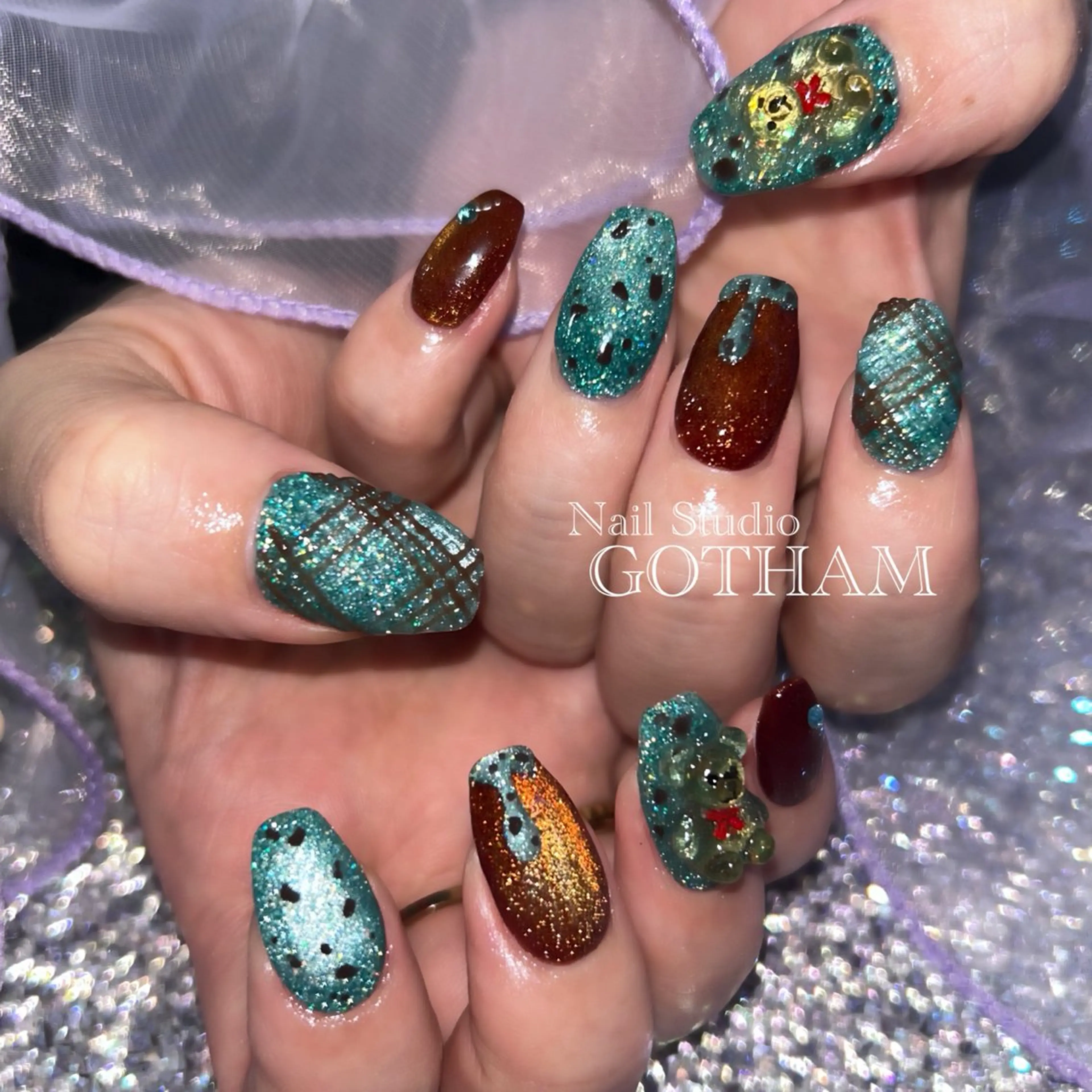 ネイル ハンドネイル Nail Studio GOTHAM所属・高円寺駅からすぐ🌈 ネイルGOTHAMのネイルデザイン