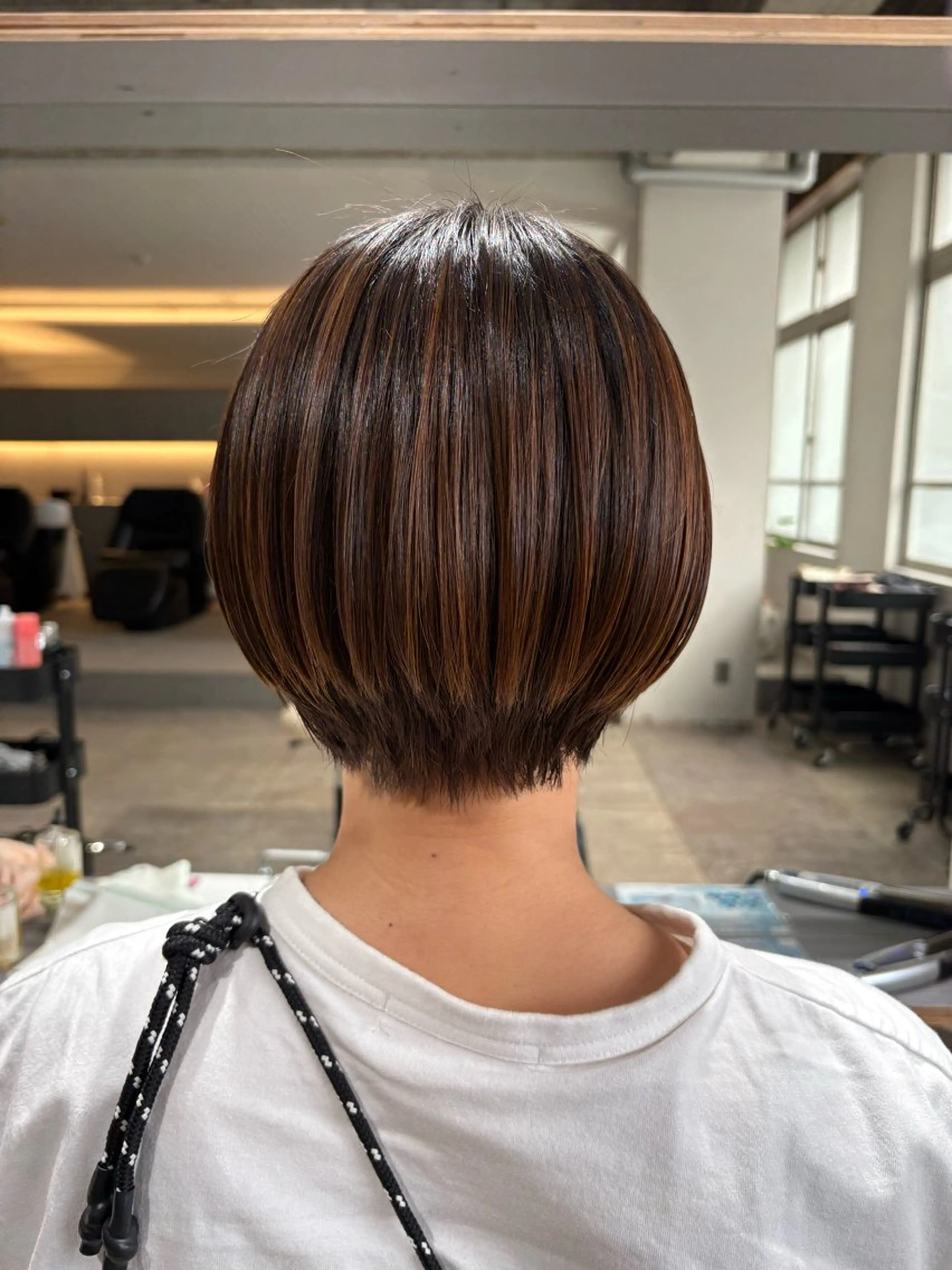 ショート カット 玉置 七海のヘアスタイル