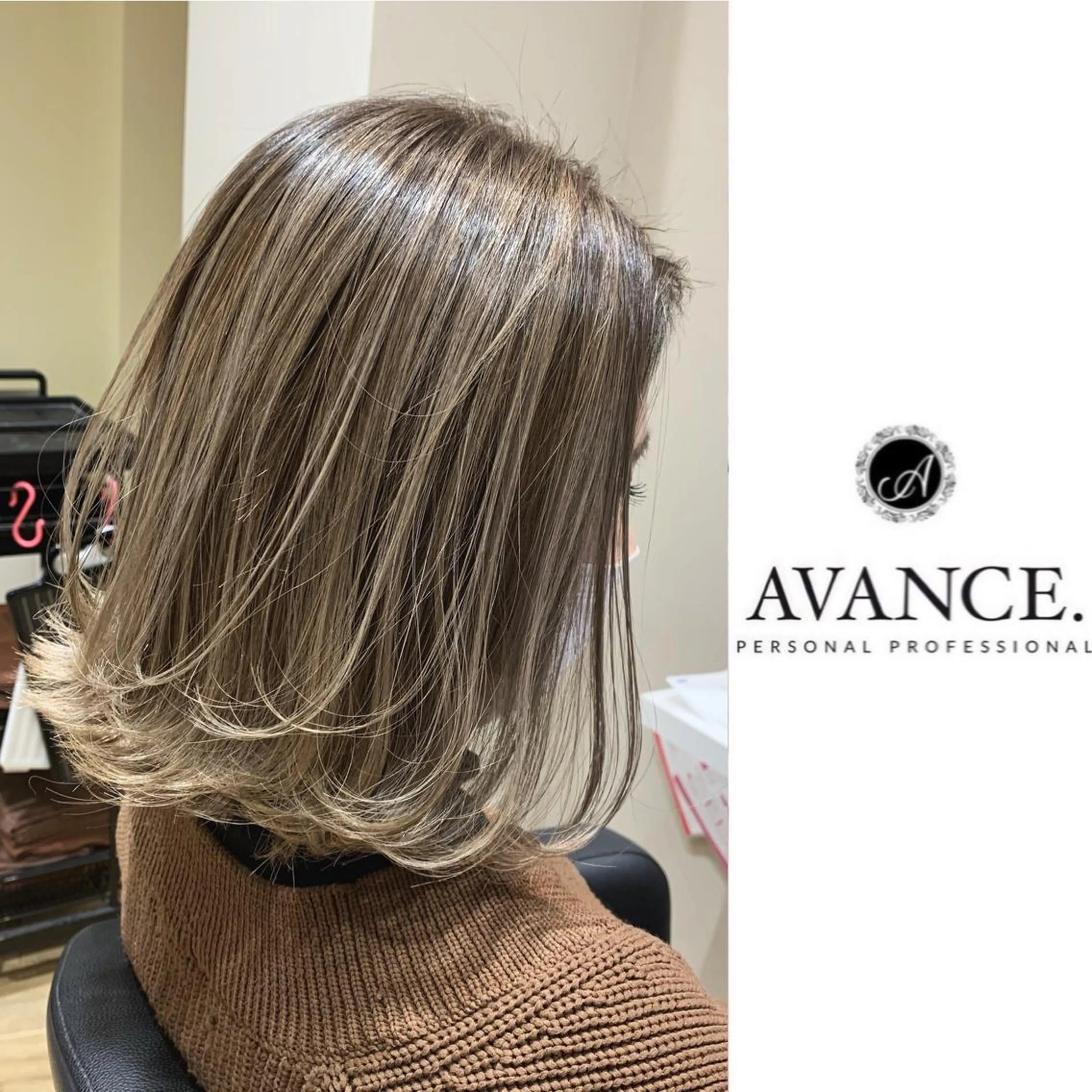 ミディアム ハイライト _WHITE京橋店所属・【White京橋】 岸　拓斗のヘアスタイル