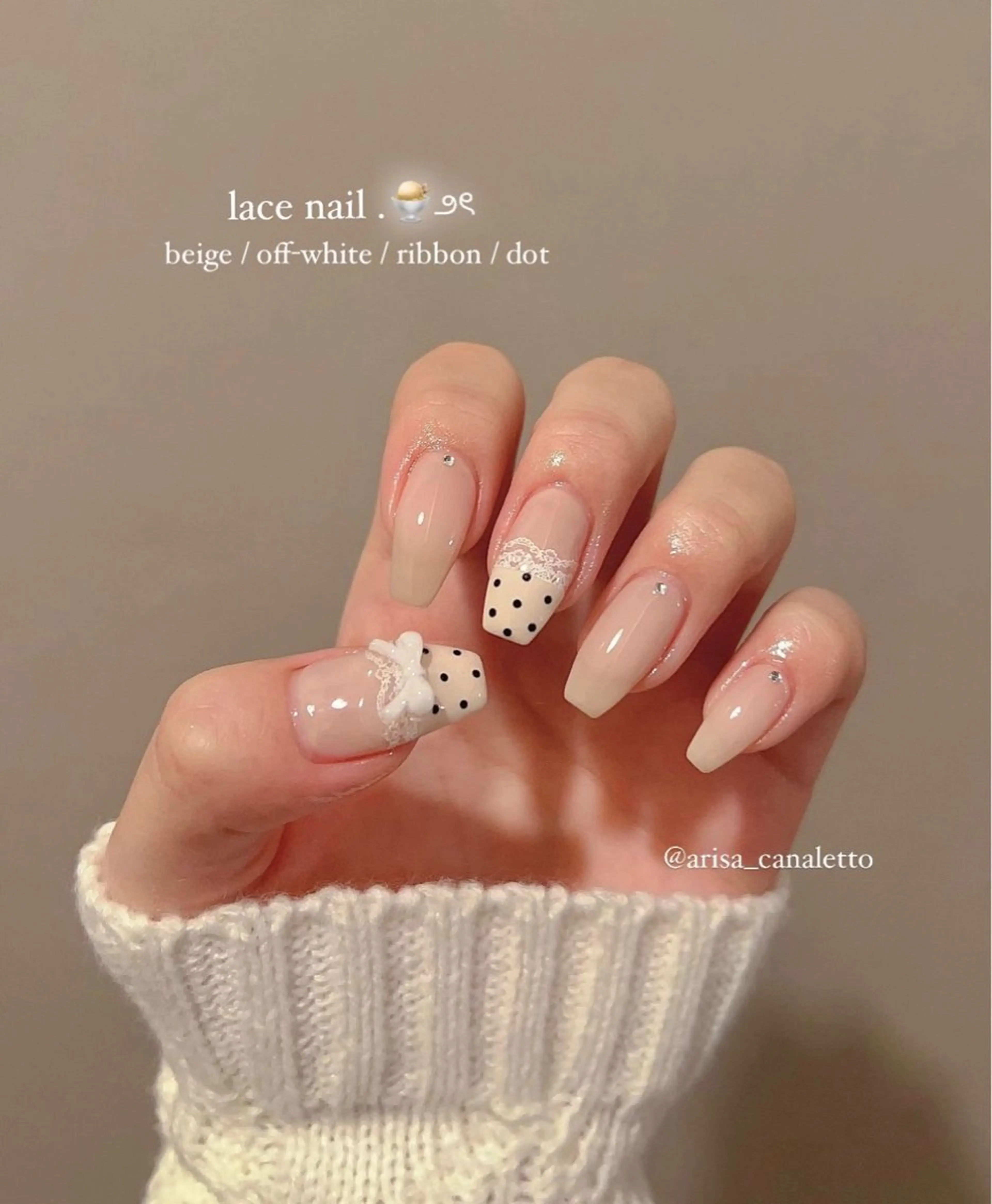 ネイル フレンチネイル キラキラネイル 韓国ネイル シンプルネイル ワンホンネイル ハンドネイル MEI Nailのネイルデザイン