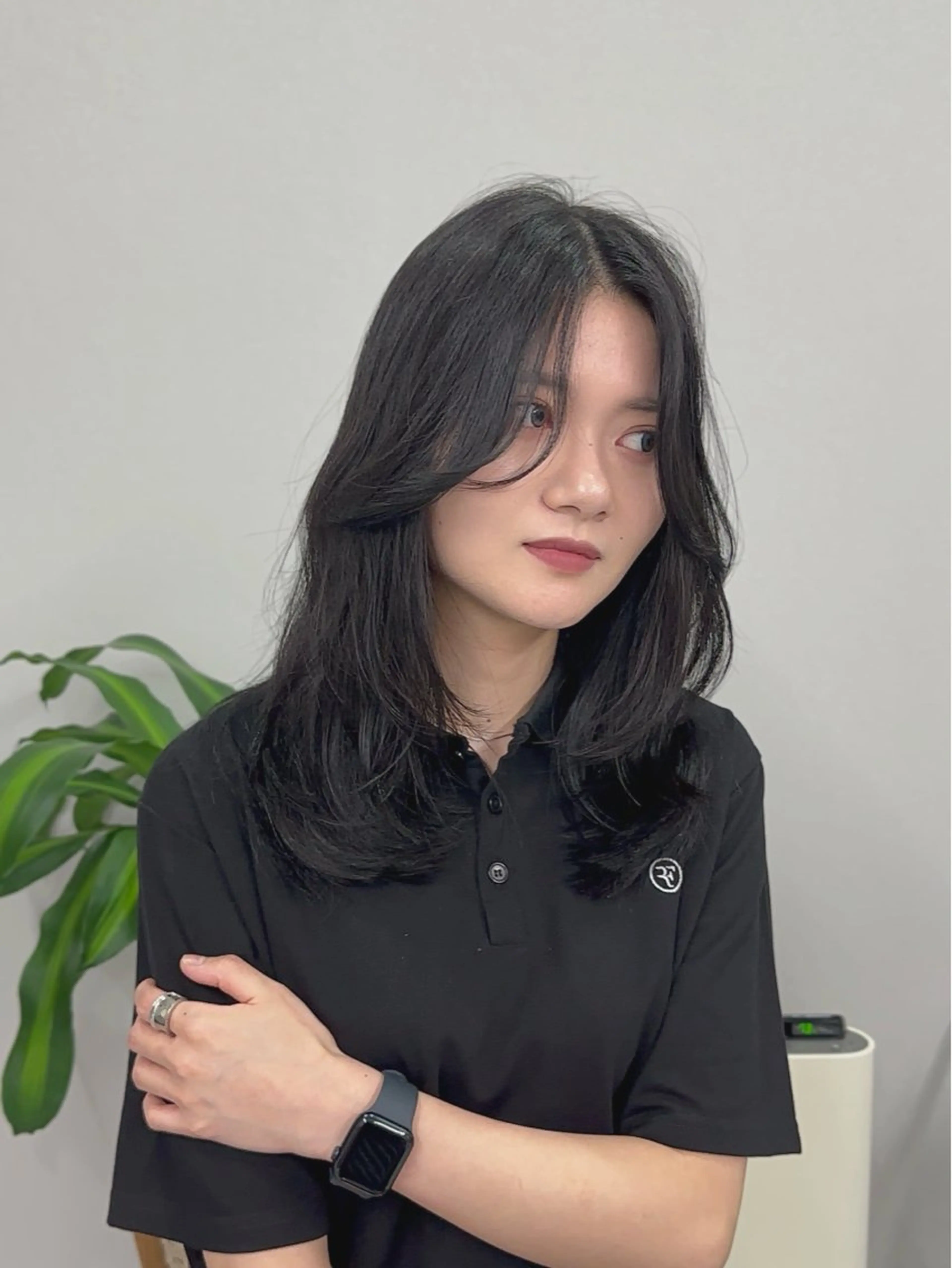 ロング Anela所属・山中 友詩のヘアスタイル