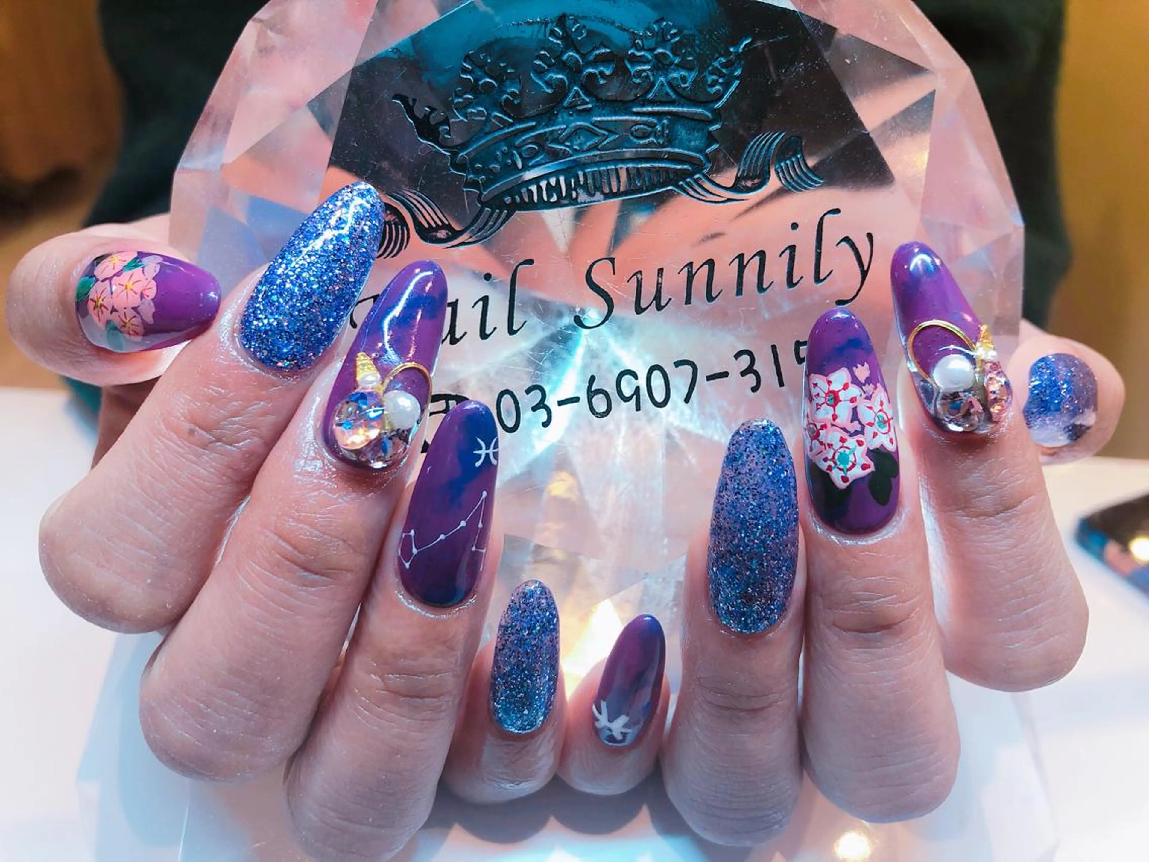 ネイル 長さだし専門店 M2 rikaのネイルデザイン