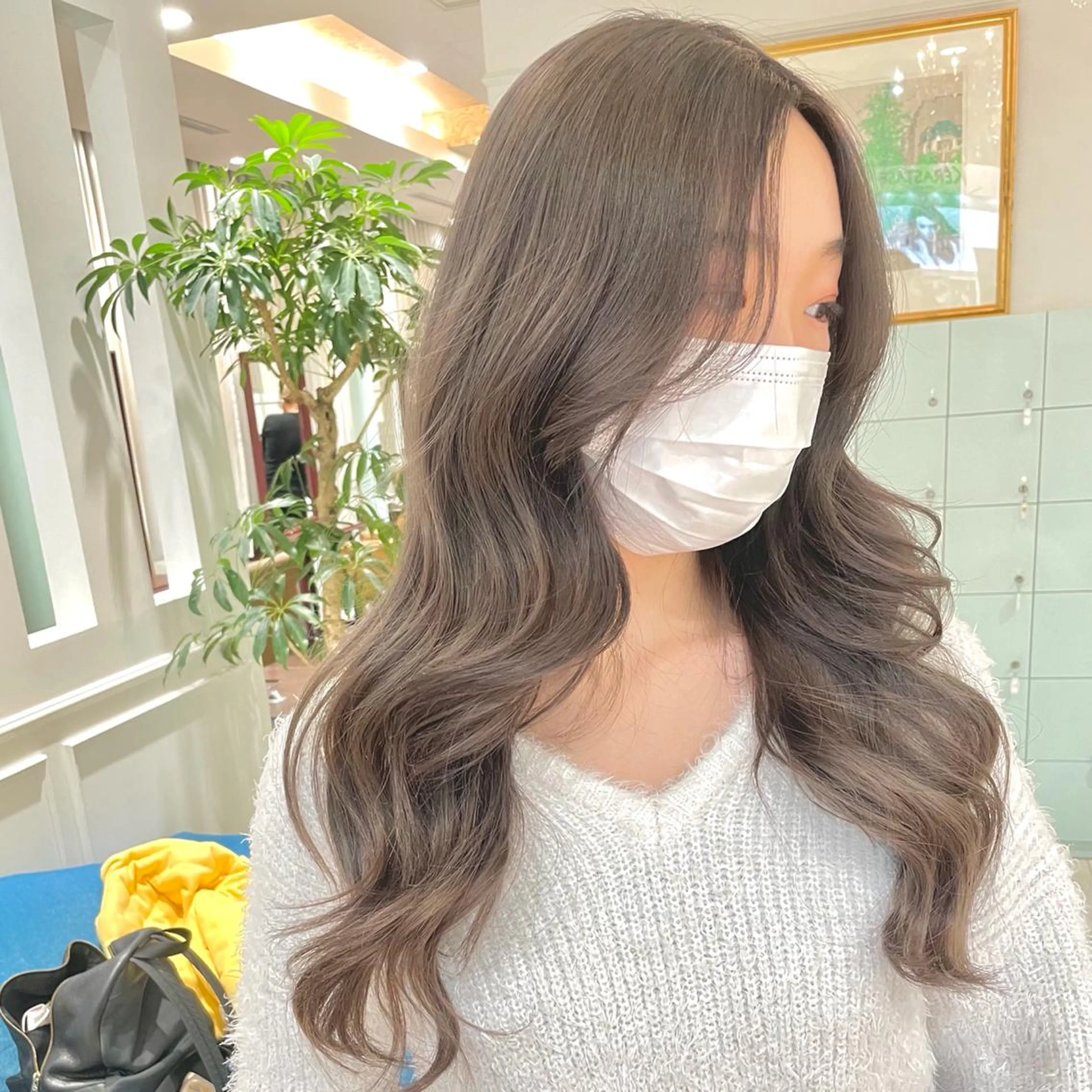 ロング カラー ヘアアレンジ カット ヘアカラー 🌹TikTok４万 ﾌｫﾛﾜｰ🌹AKIのヘアスタイル