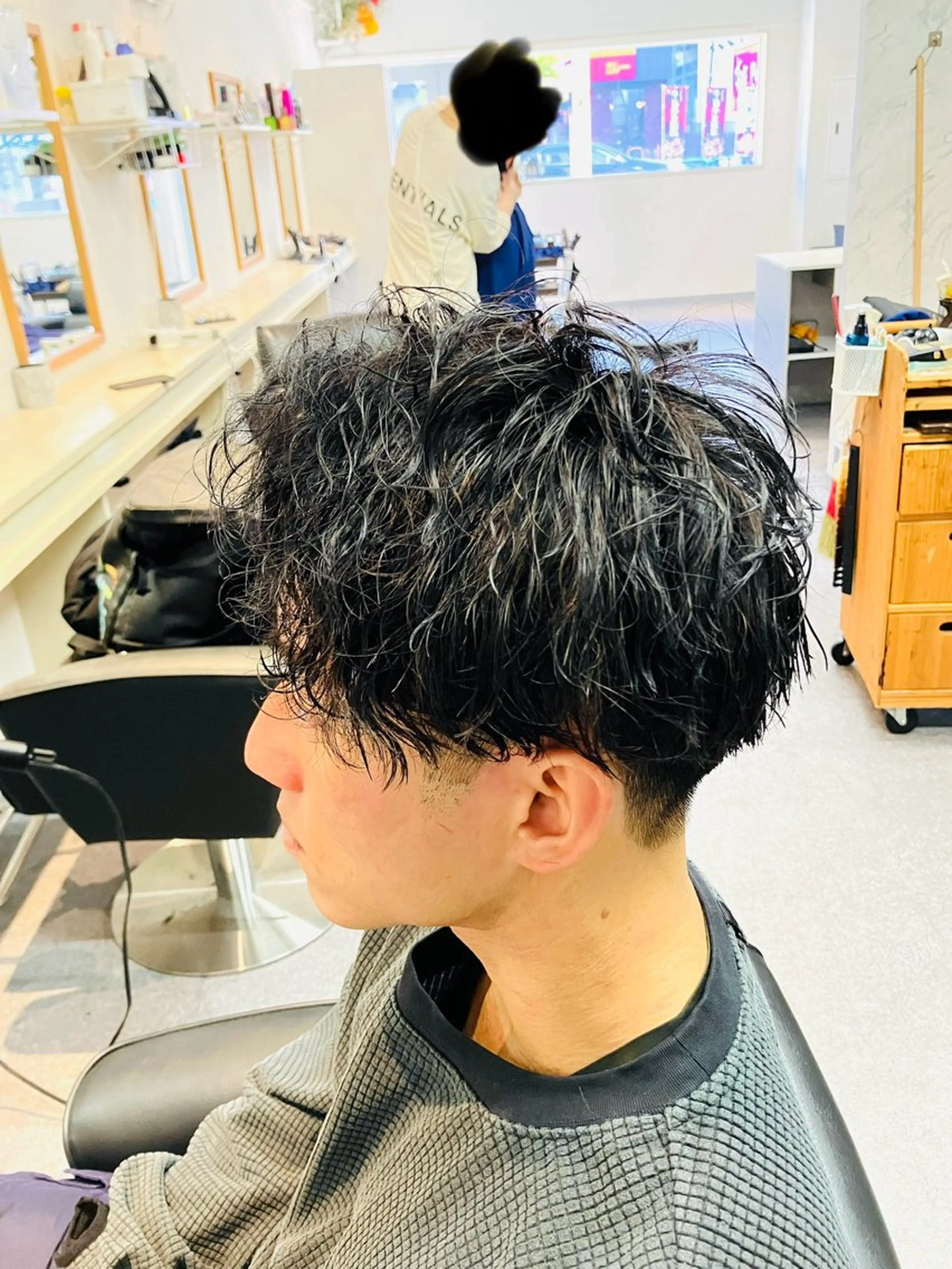 パーマ メンズ カット パーマ メンズ特化/パーマ/ フェードWATARUのヘアスタイル