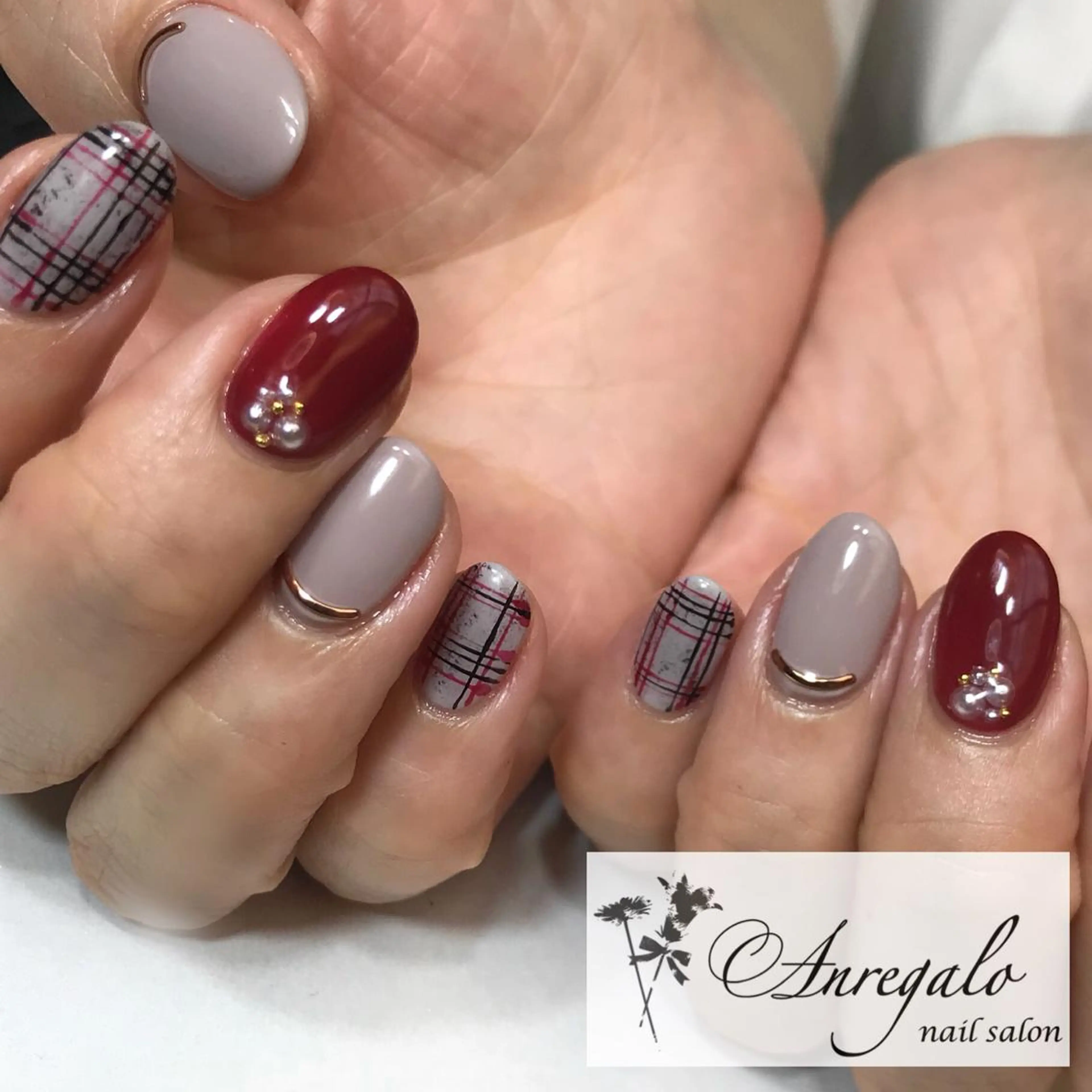 ネイル nail salon Anregalo《アンレガロ》所属・橋本 麻未のネイルデザイン