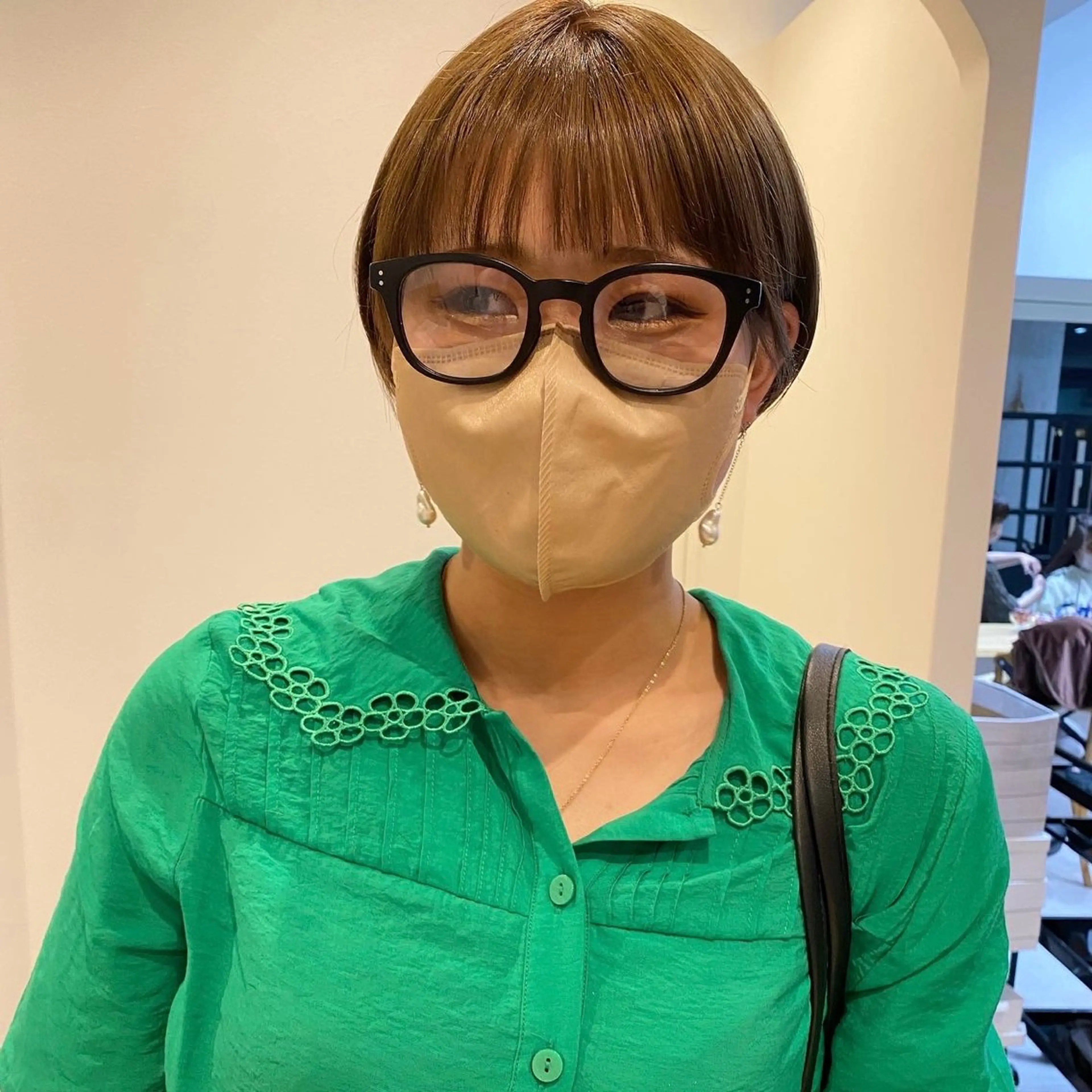 ショート ハイライト 髪質改善 レイヤーカット ショートヘア カット ヘアカラー トリートメント また会いたくなる 美容師【KENTA】のヘアスタイル