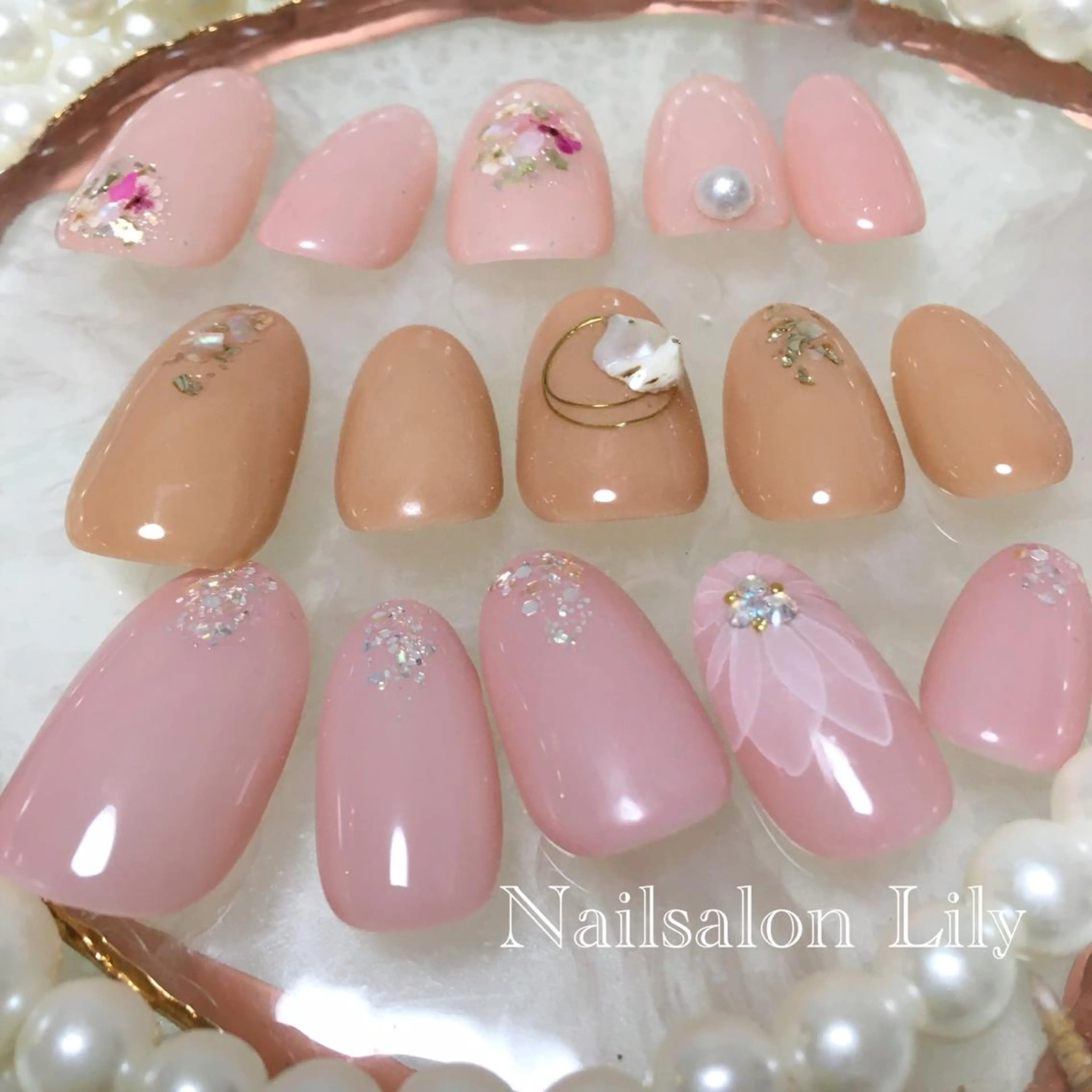 ネイル シンプルネイル Nailsalon Lilyのネイルデザイン