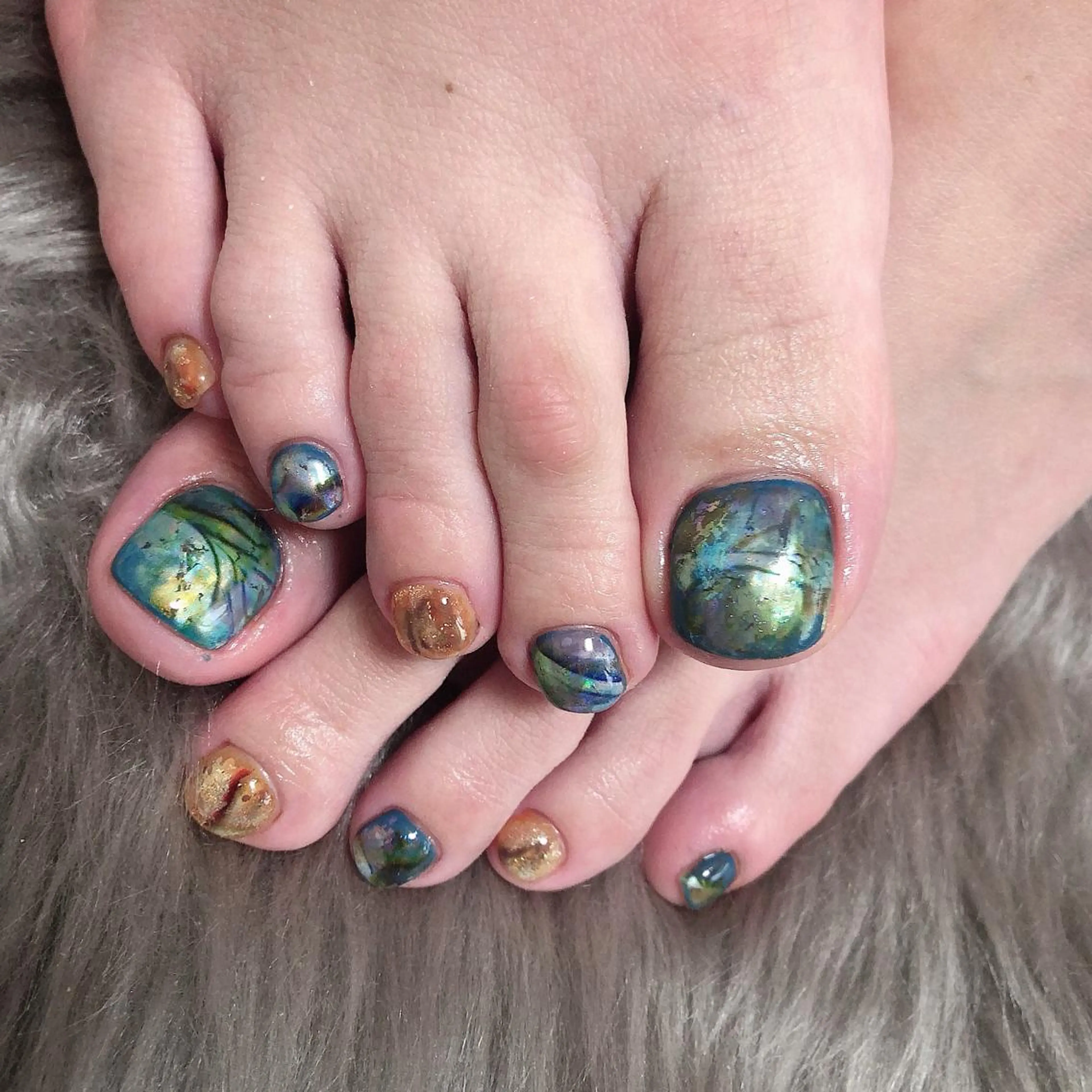 ネイル フットネイル puna nailのネイルデザイン