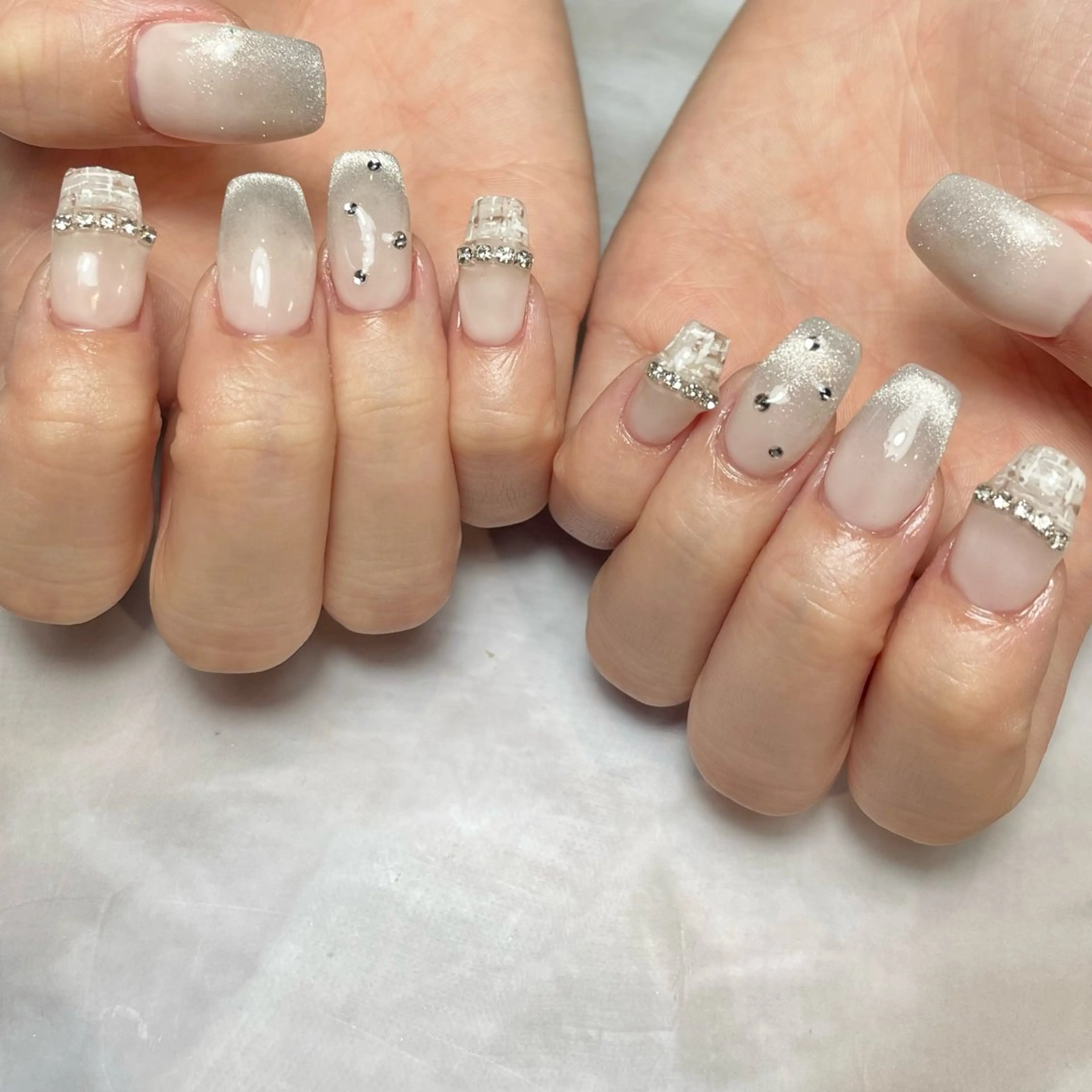 ネイル フレンチネイル ハンドネイル Reflection marikoのネイルデザイン