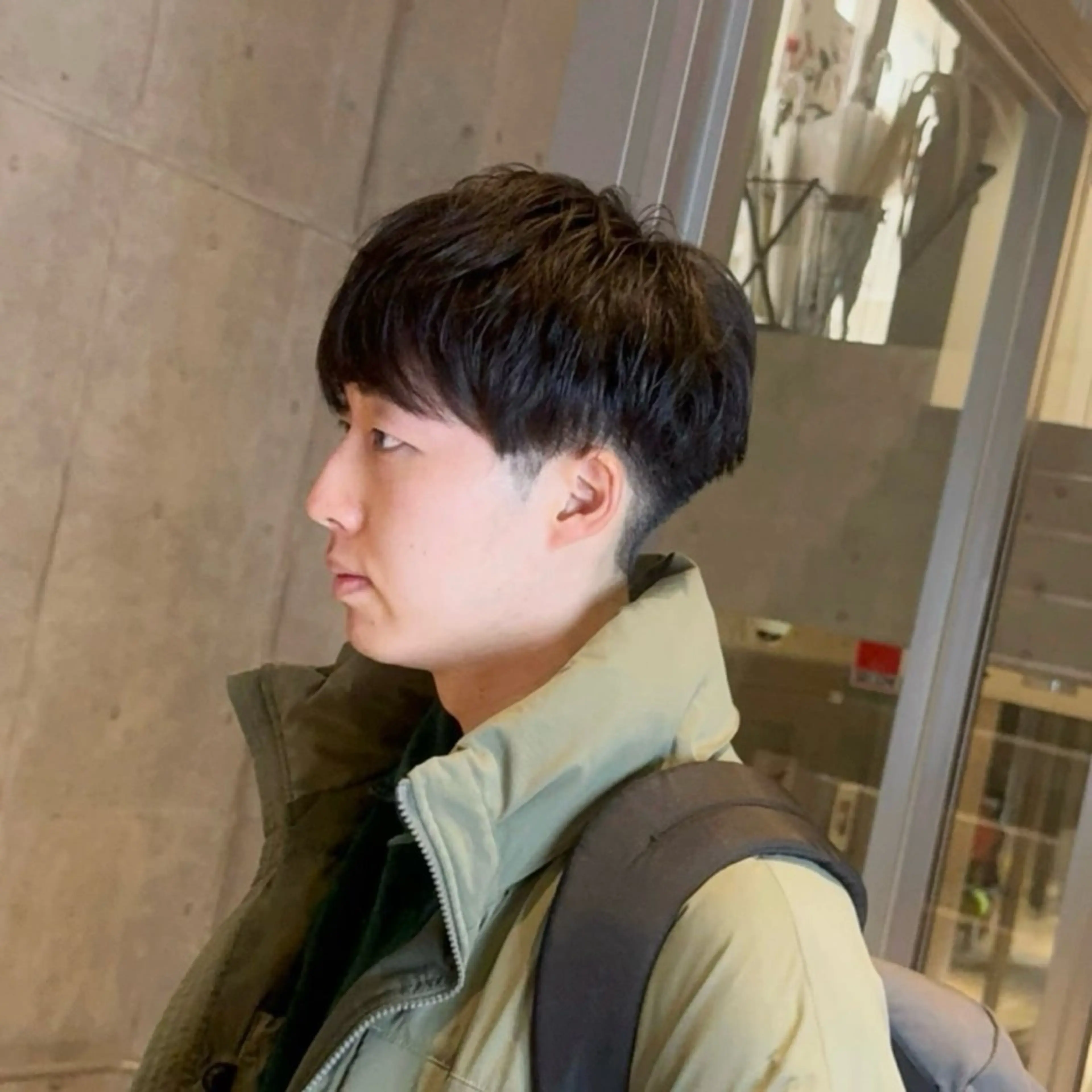 メンズ マッシュ 刈り上げ カット ブリーチ/カラー/ メンズカット/僚汰のヘアスタイル