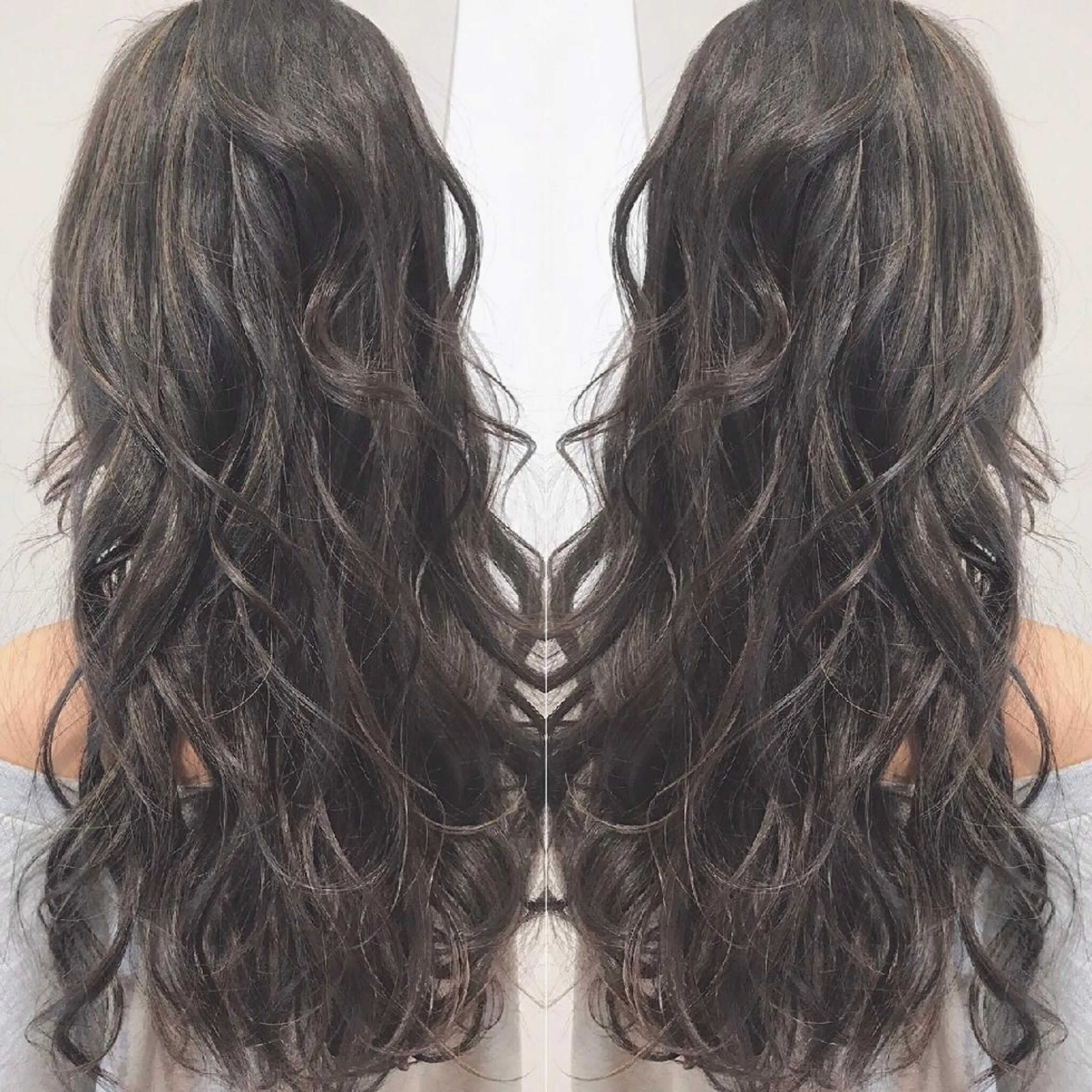 カラー 小林 香のヘアスタイル