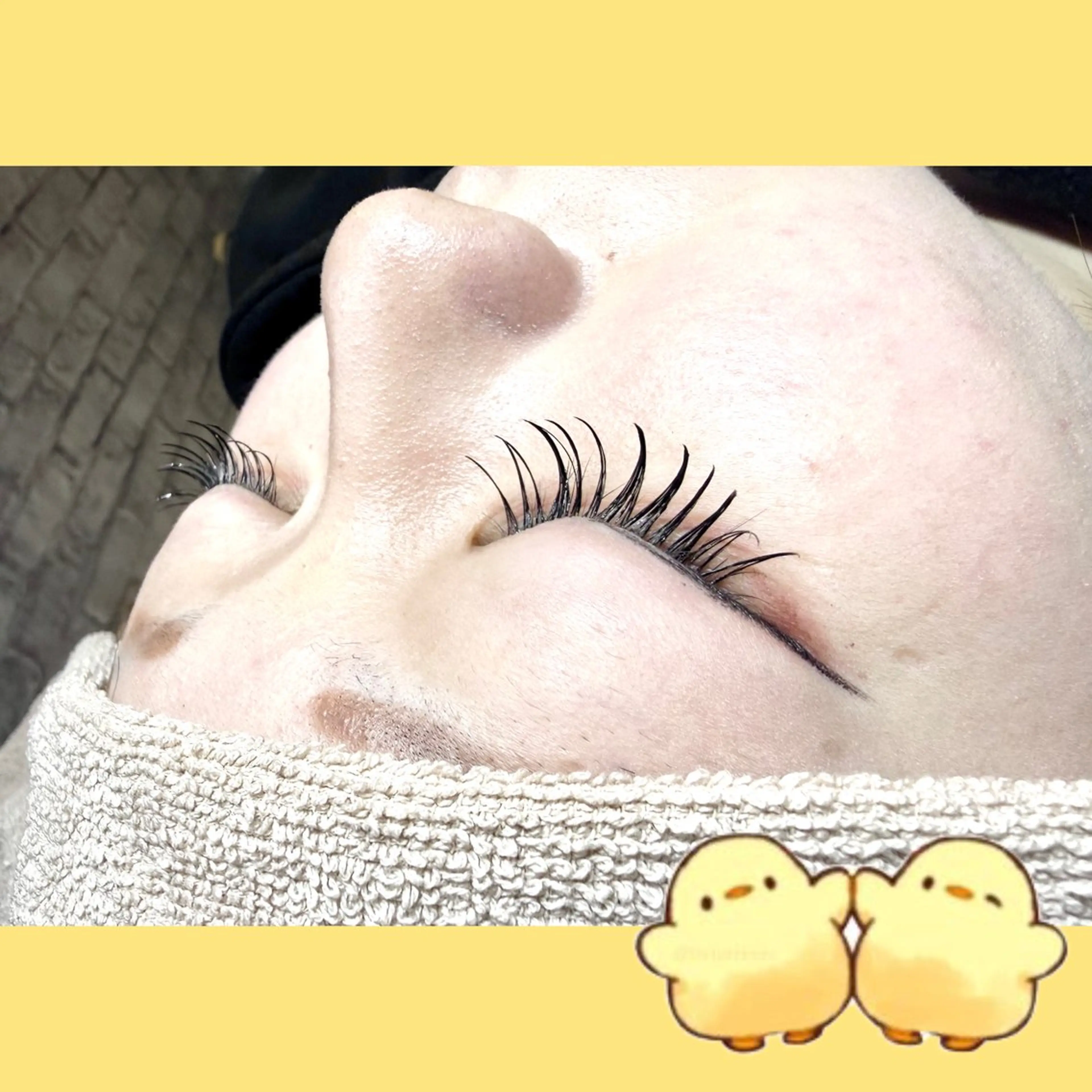 マツエク・マツパ フラットラッシュ 竹元 夏美のマツエク・マツパデザイン