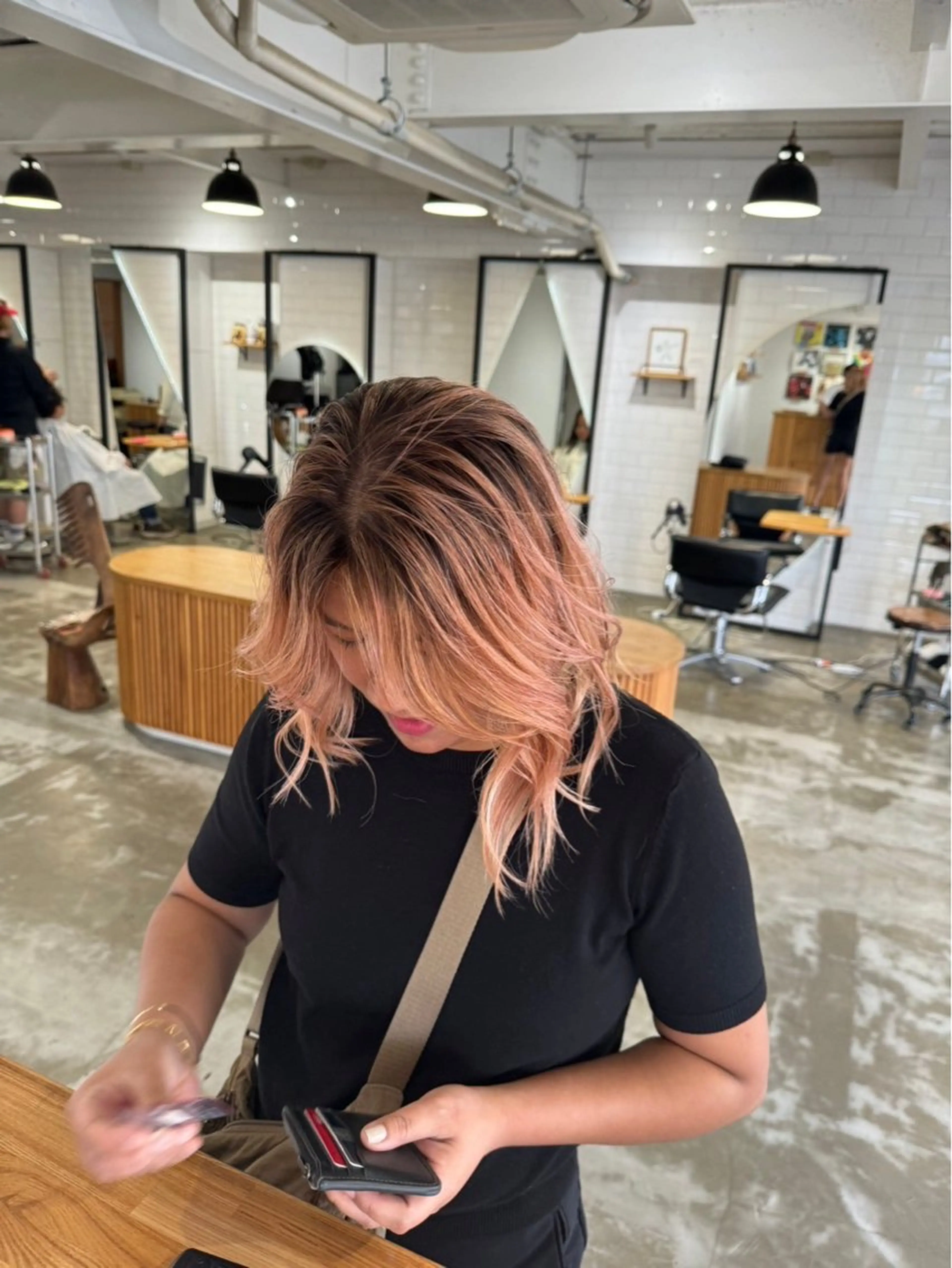 🌈ダブルカラー🌈　（ブリーチ＋onカラー）※＋￥1100トリートメント付ご相談くださいの写真