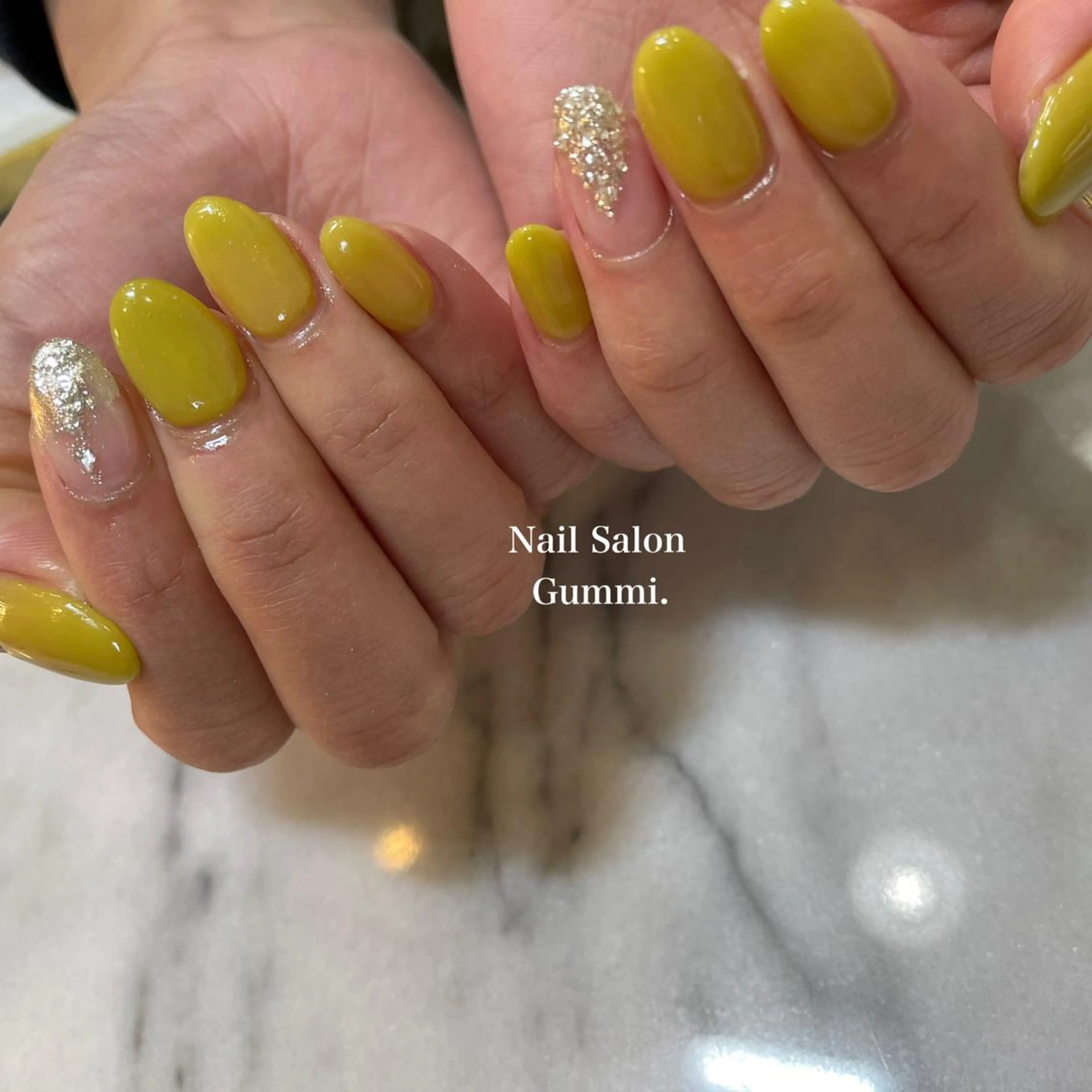 ネイル キラキラネイル 韓国ネイル ラメ(グリッター) ミラーネイル ニュアンスネイル Nail Salon Gummi.のネイルデザイン