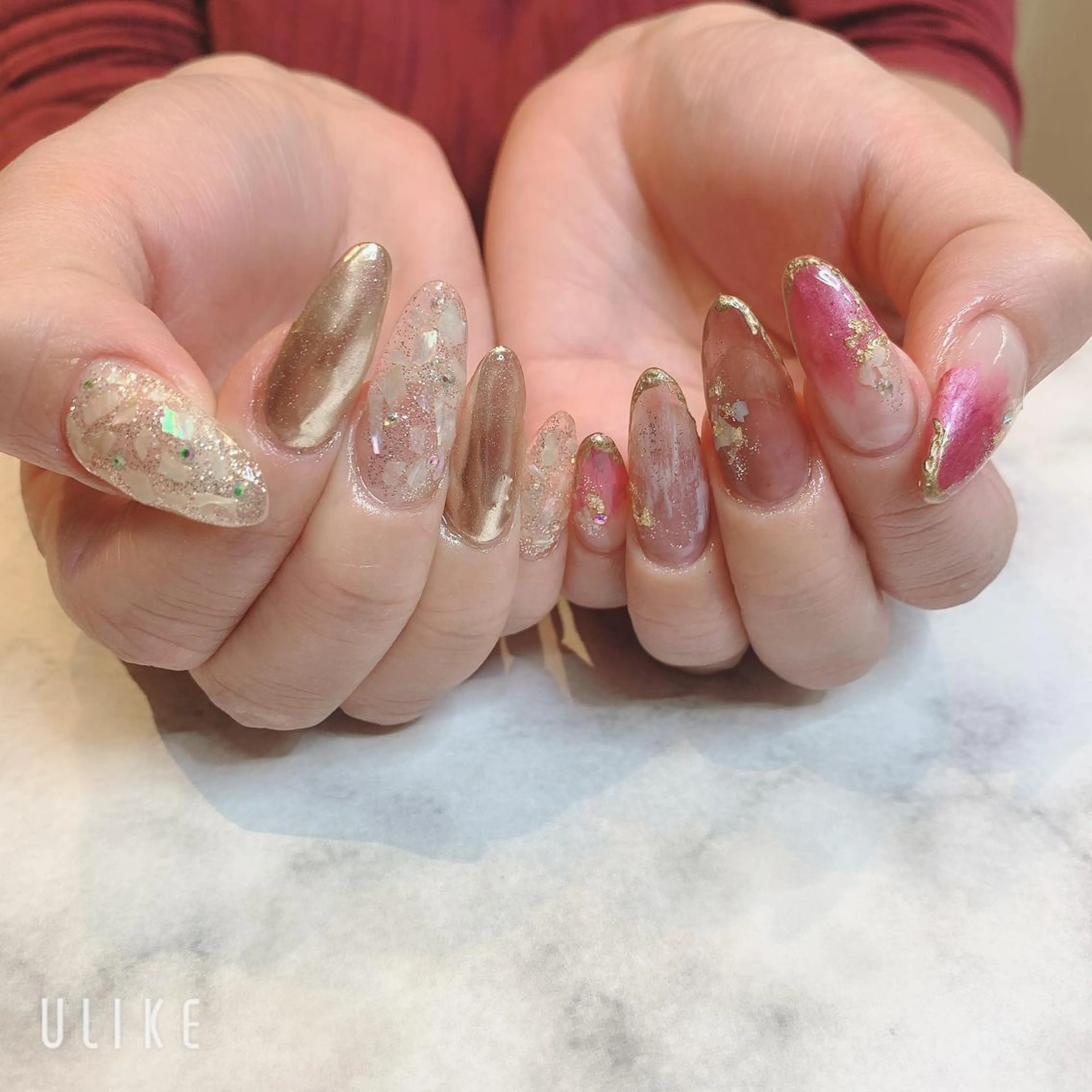 ネイル ハンドネイル フットネイル Adite nailのネイルデザイン