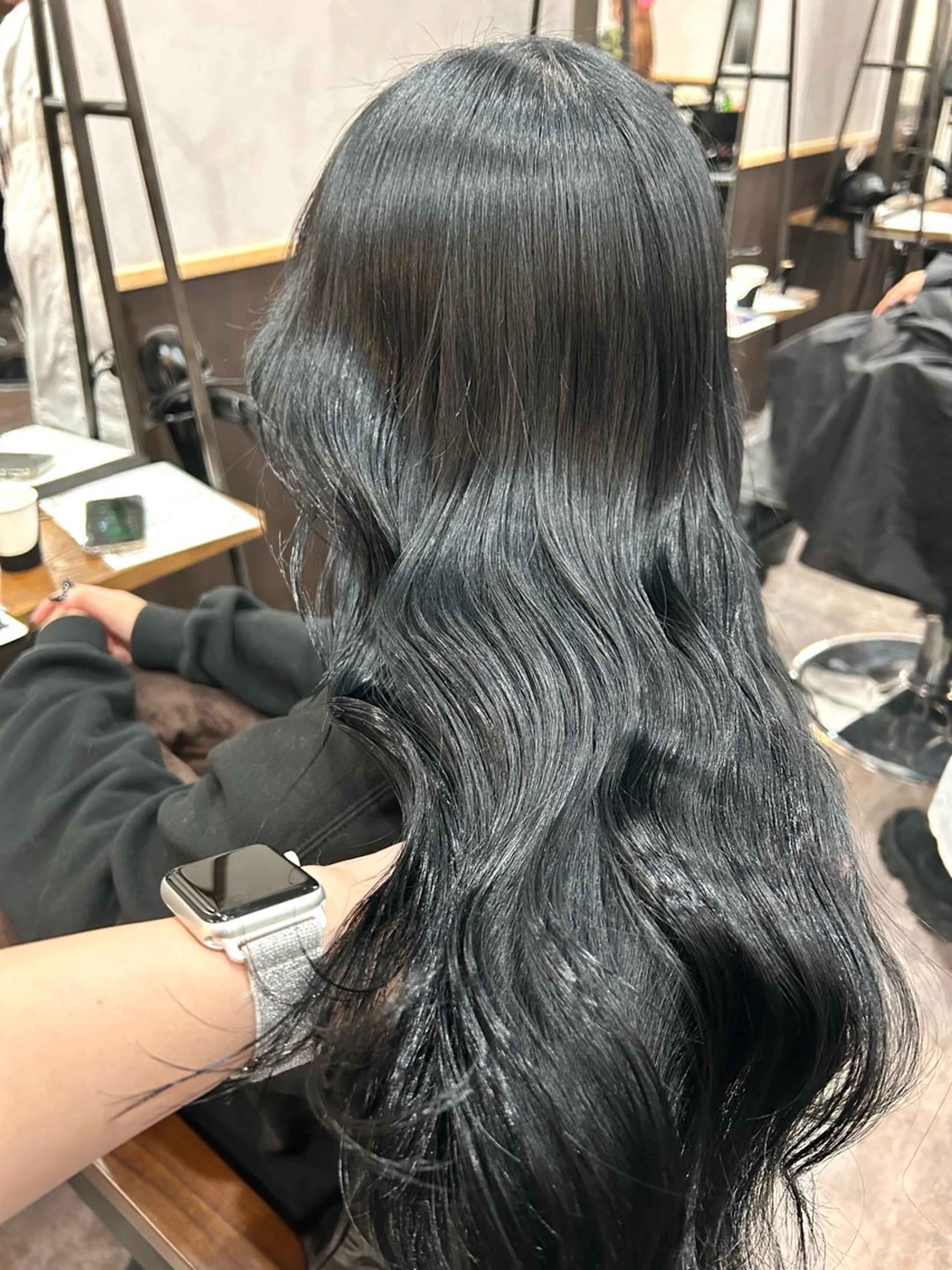 ロング ヘアカラー トリートメント 🦄🩵YUNA 🩵🦄のヘアスタイル