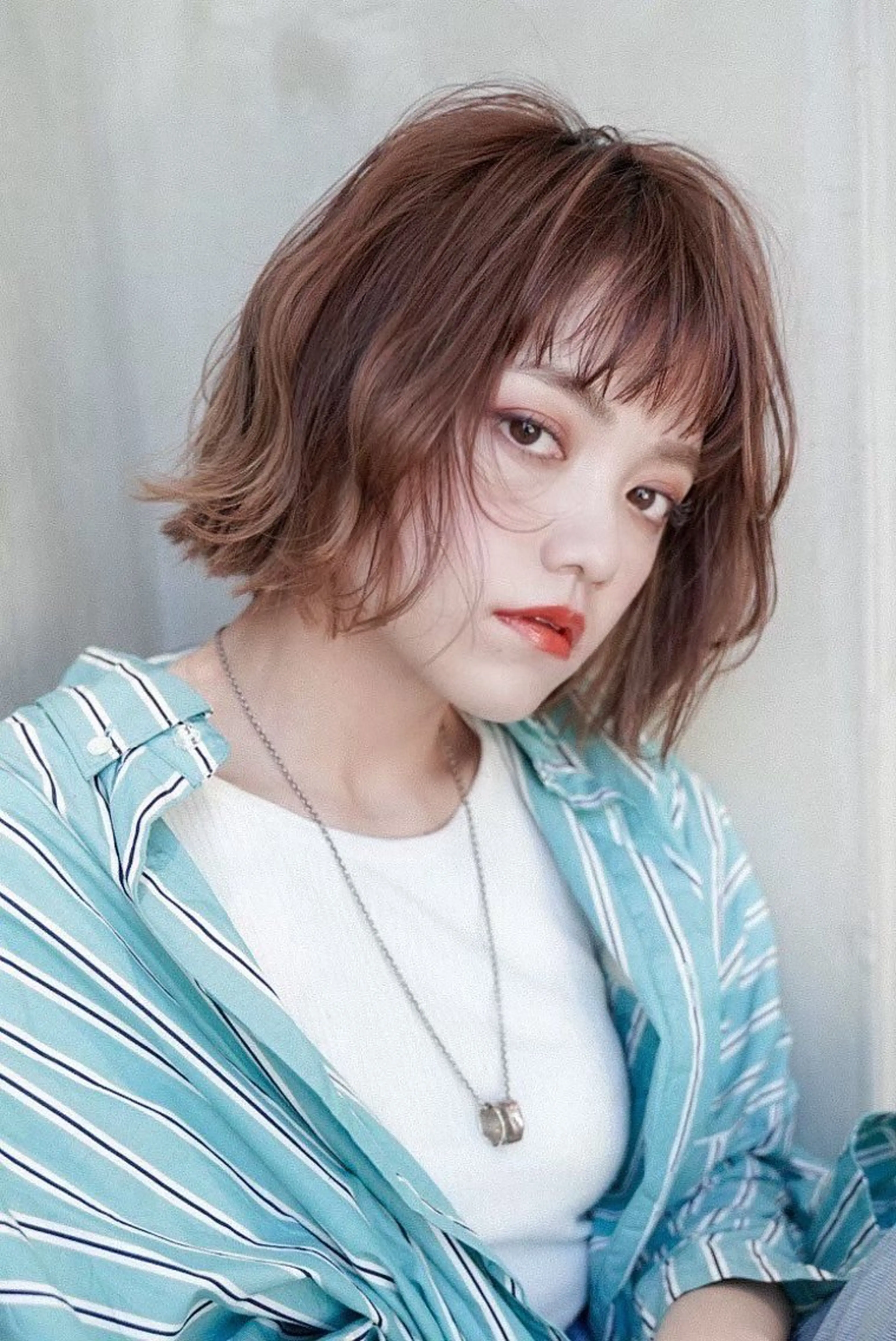 ショート カラー MISAKI🪐 💫のヘアスタイル