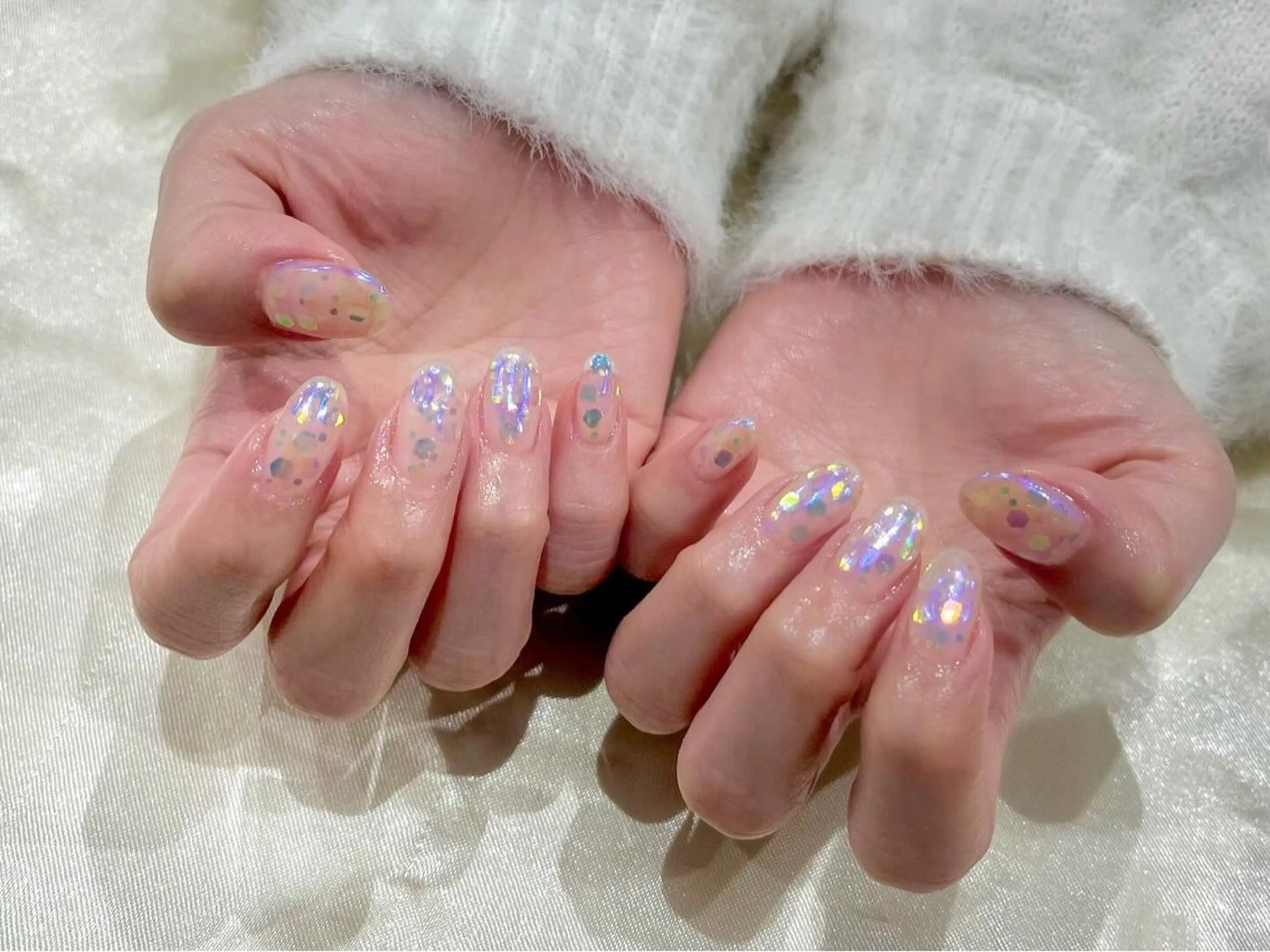 ネイル オーロラネイル Nail salon Cielel⟡Ayaのネイルデザイン