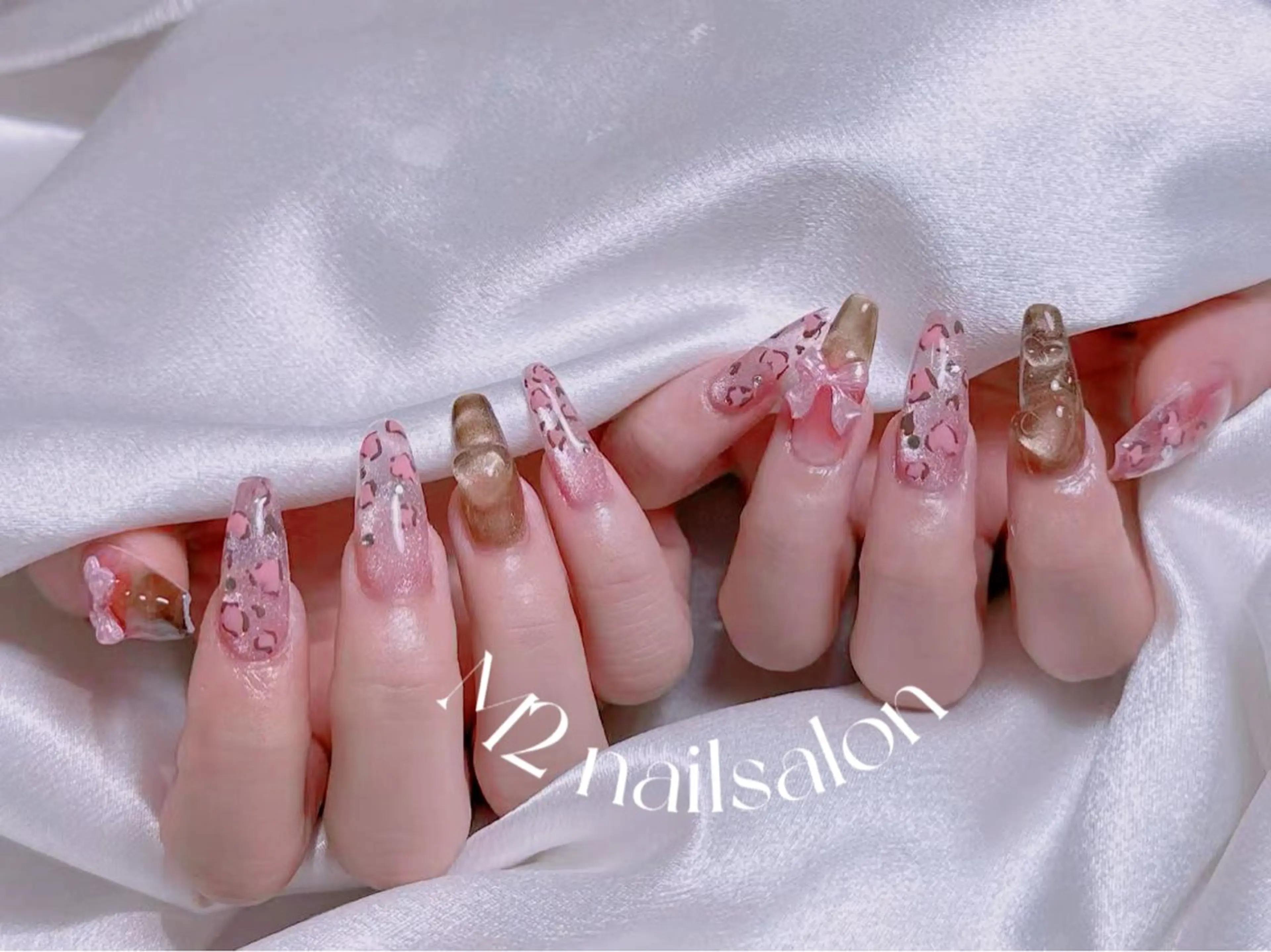 ネイル 長さだし専門店 M2 rikaのネイルデザイン