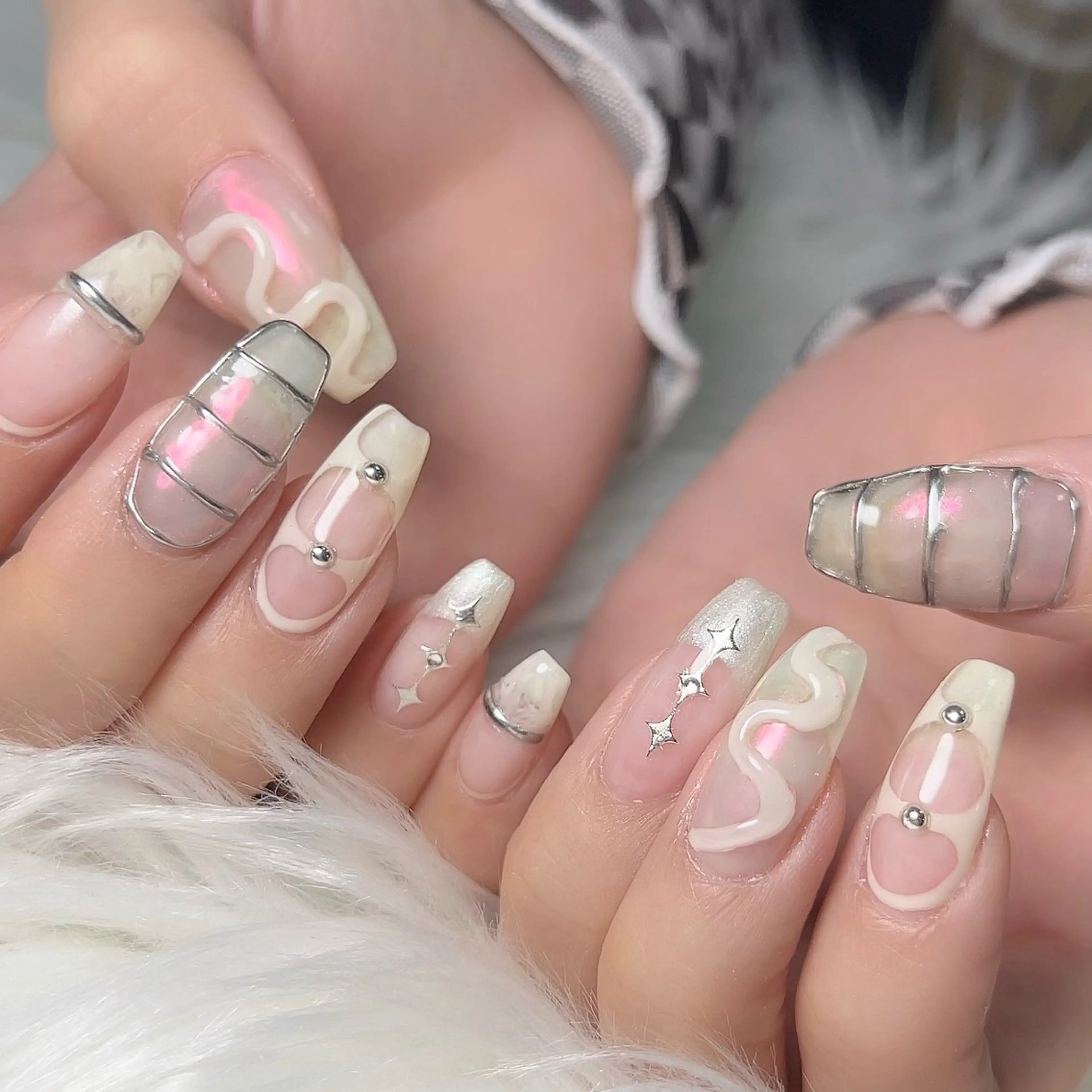 ネイル ハンドネイル 【Yappy🌈】 💖P-tanaのネイルデザイン