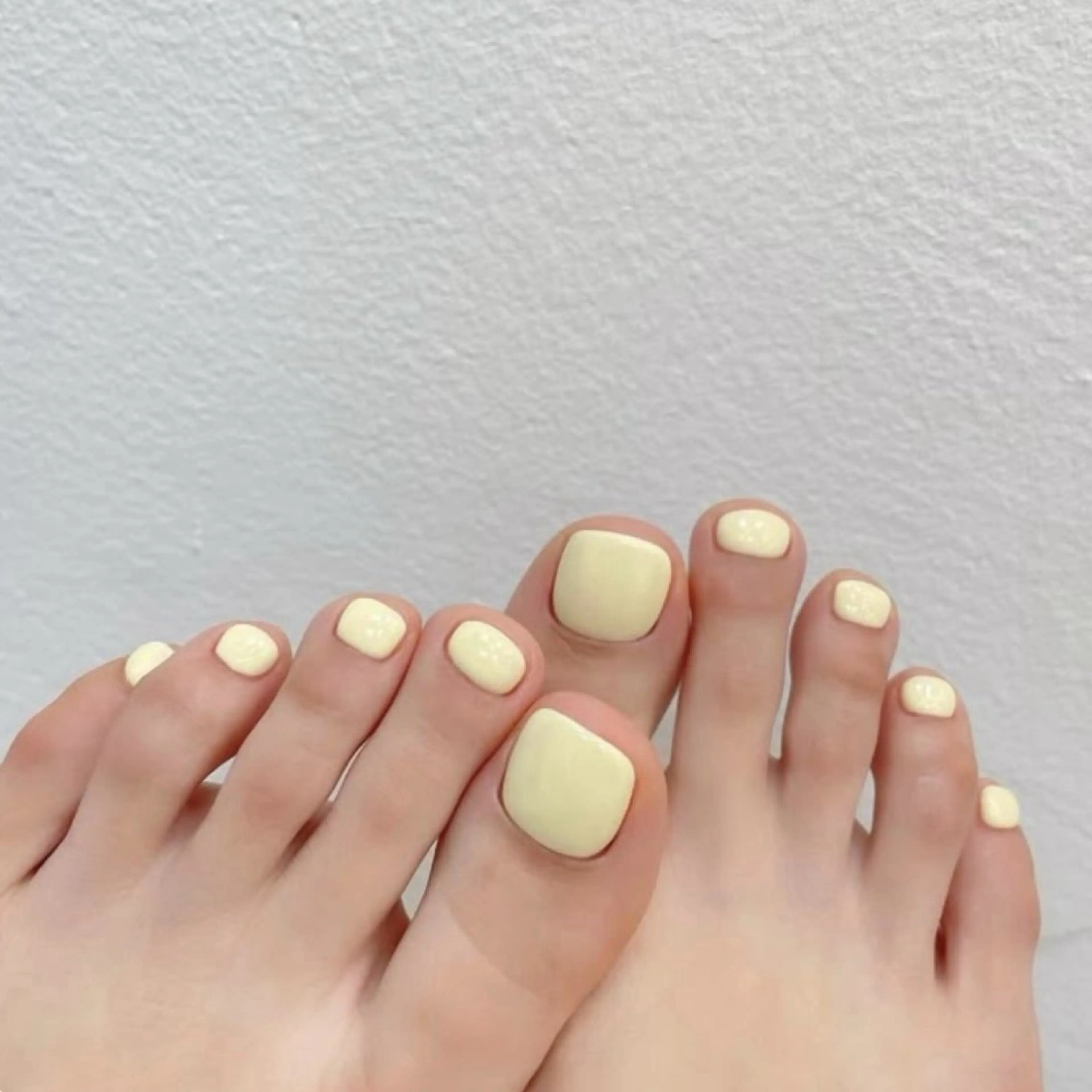 【300色から選べる】フット🐾ワンカラー(オフなしケア込み)の写真