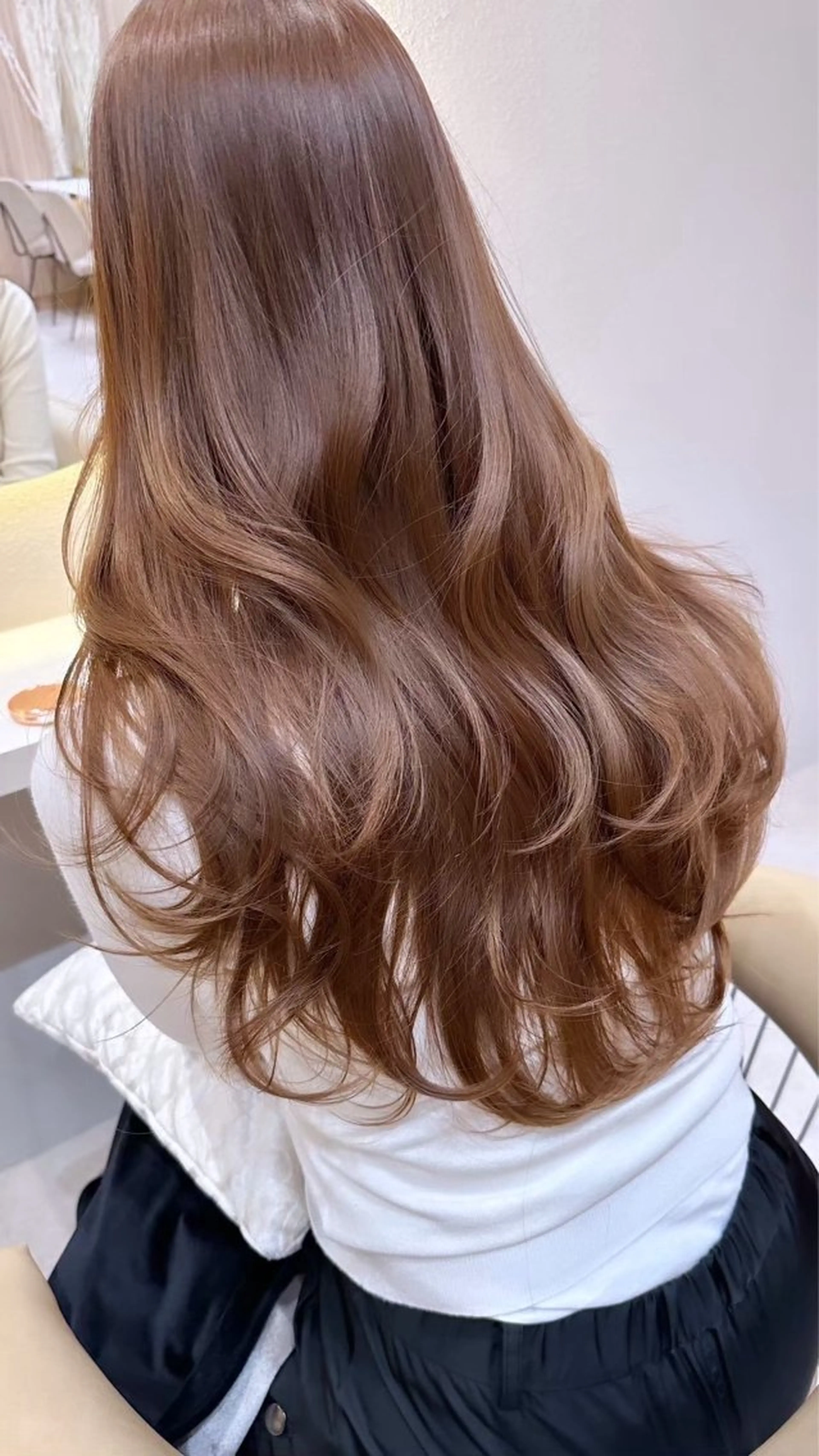 ロング カラー 松井 晴希のヘアスタイル