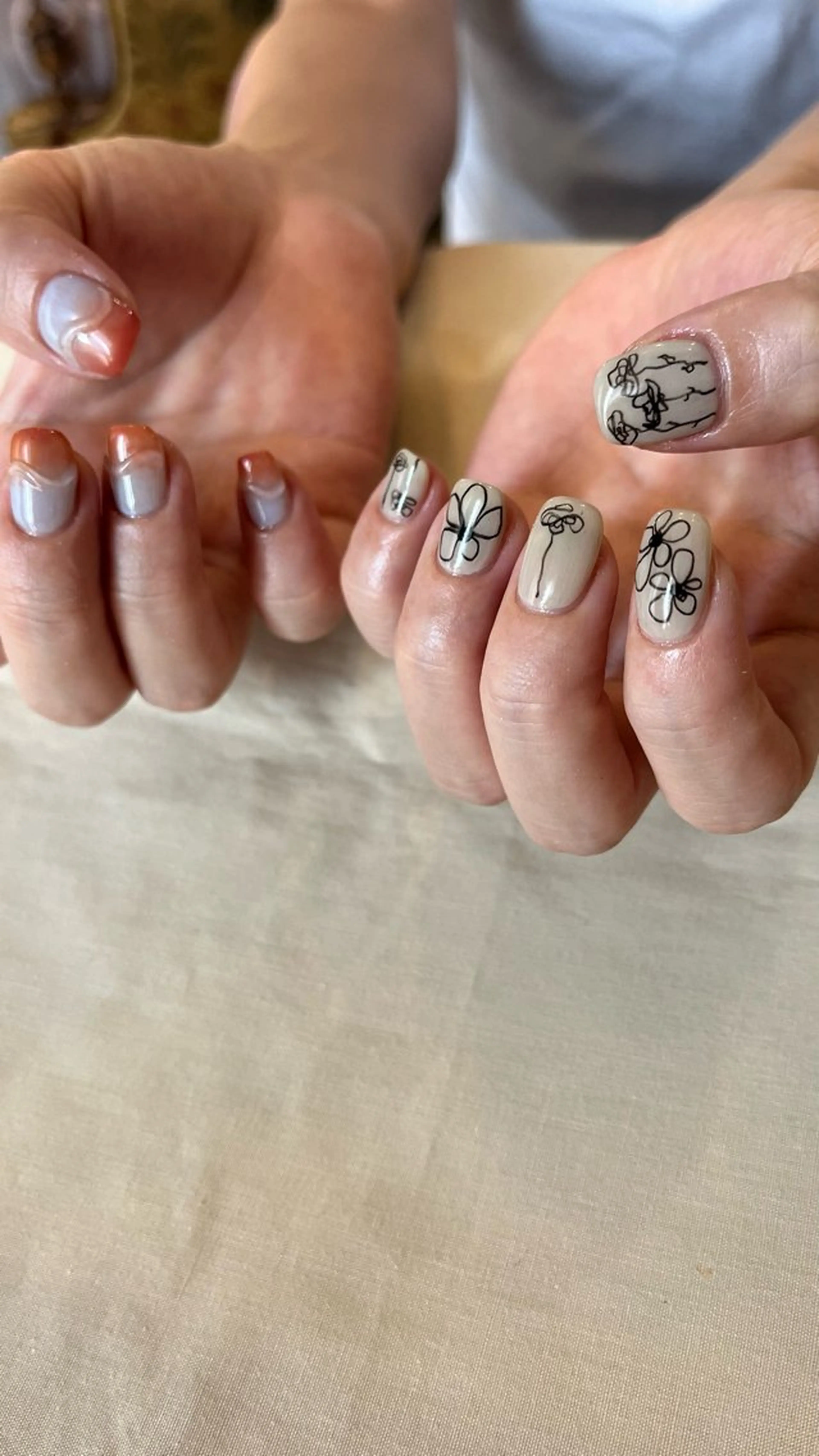 ネイル Trico Antique所属・岩本 杏のネイルデザイン