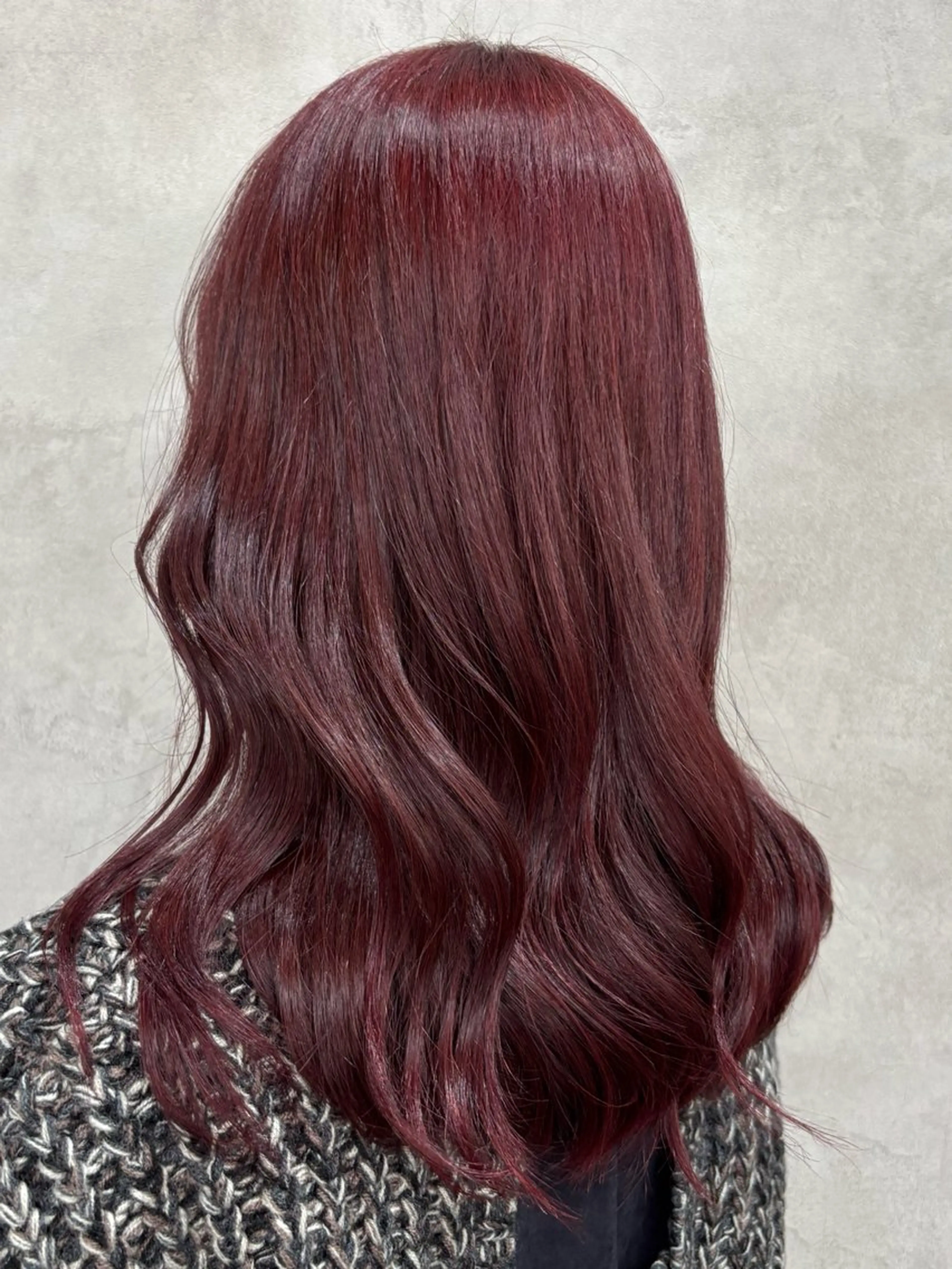 ミディアム カラー ピンクカラー ローズカラー ヘアカラー 💎色落ち綺麗に白肌 ラベンダー💎りんのヘアスタイル