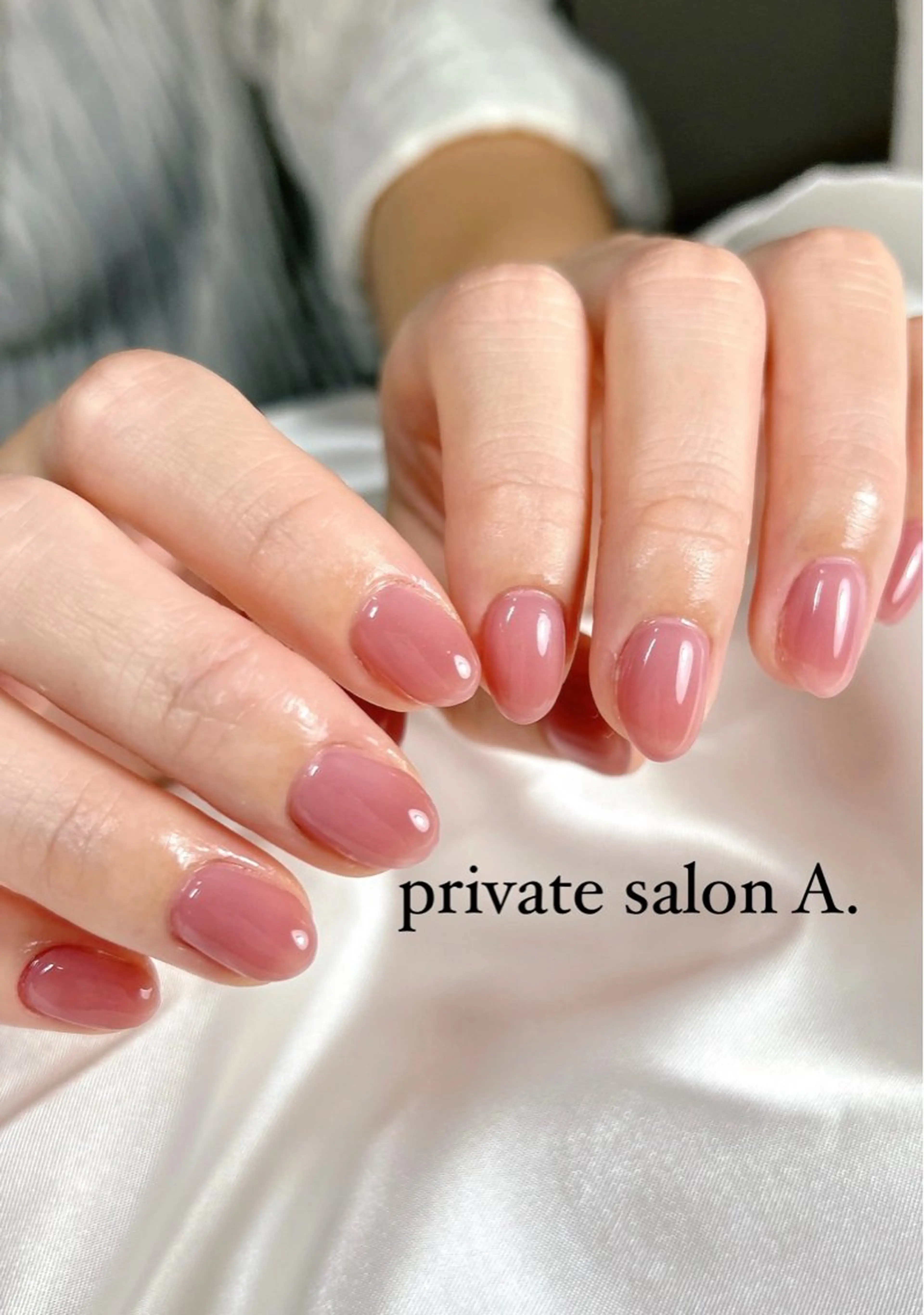 カラー 木村 章惠のネイルデザイン