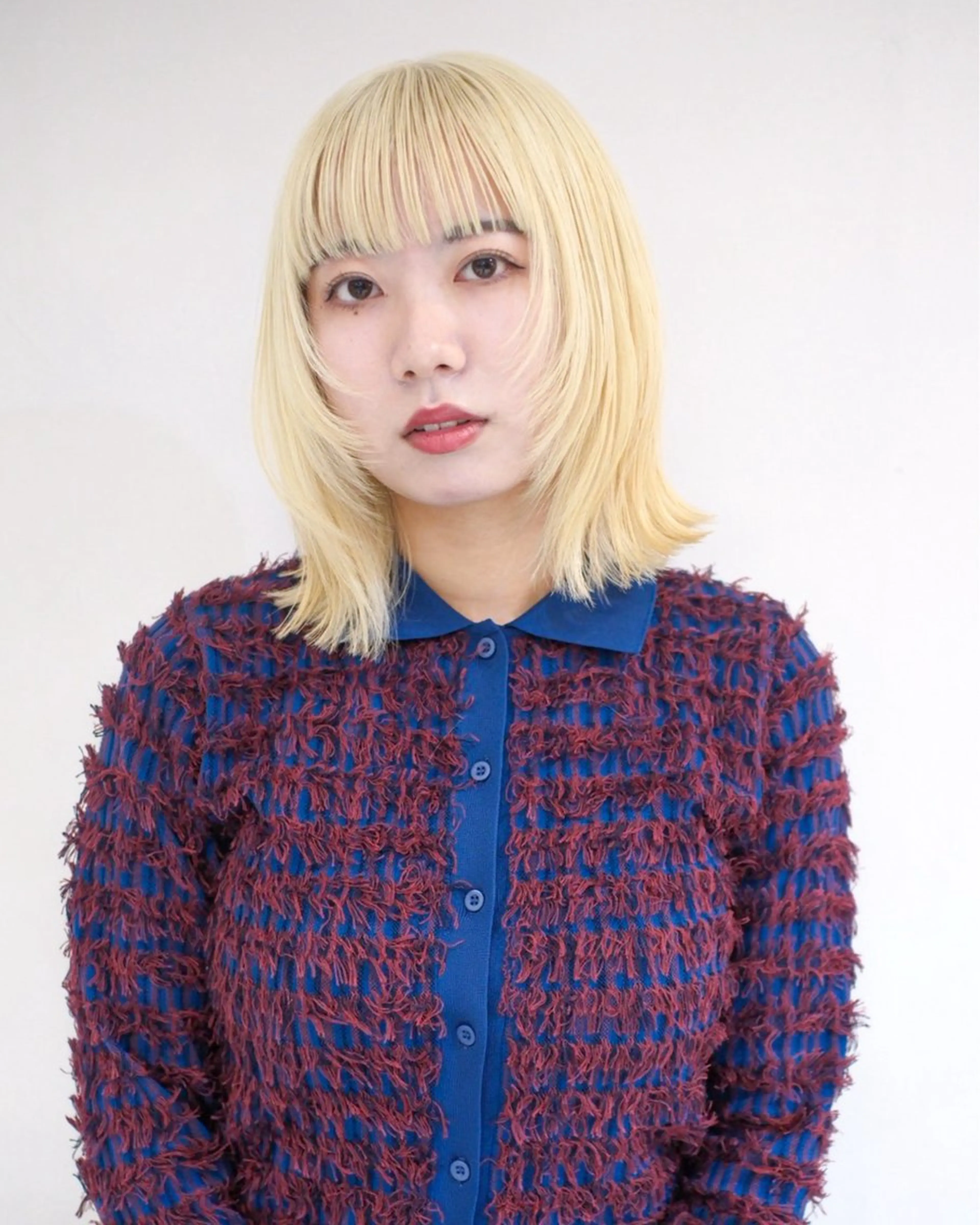 ミディアム カラー カット ヘアカラー トリートメント ill/ダブルカラー 髪質改善/小島のヘアスタイル