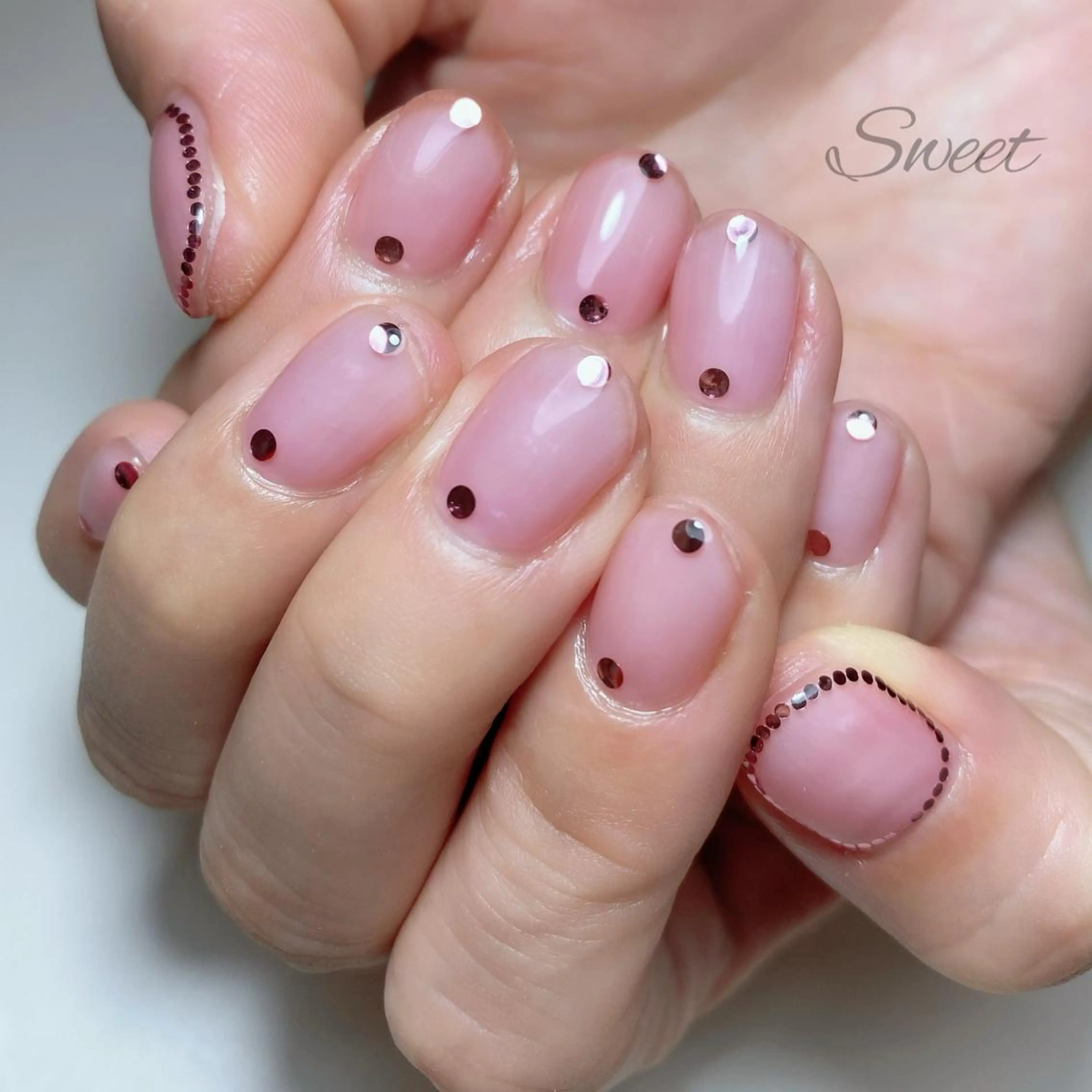 ネイル sweet 仲野陽子のネイルデザイン