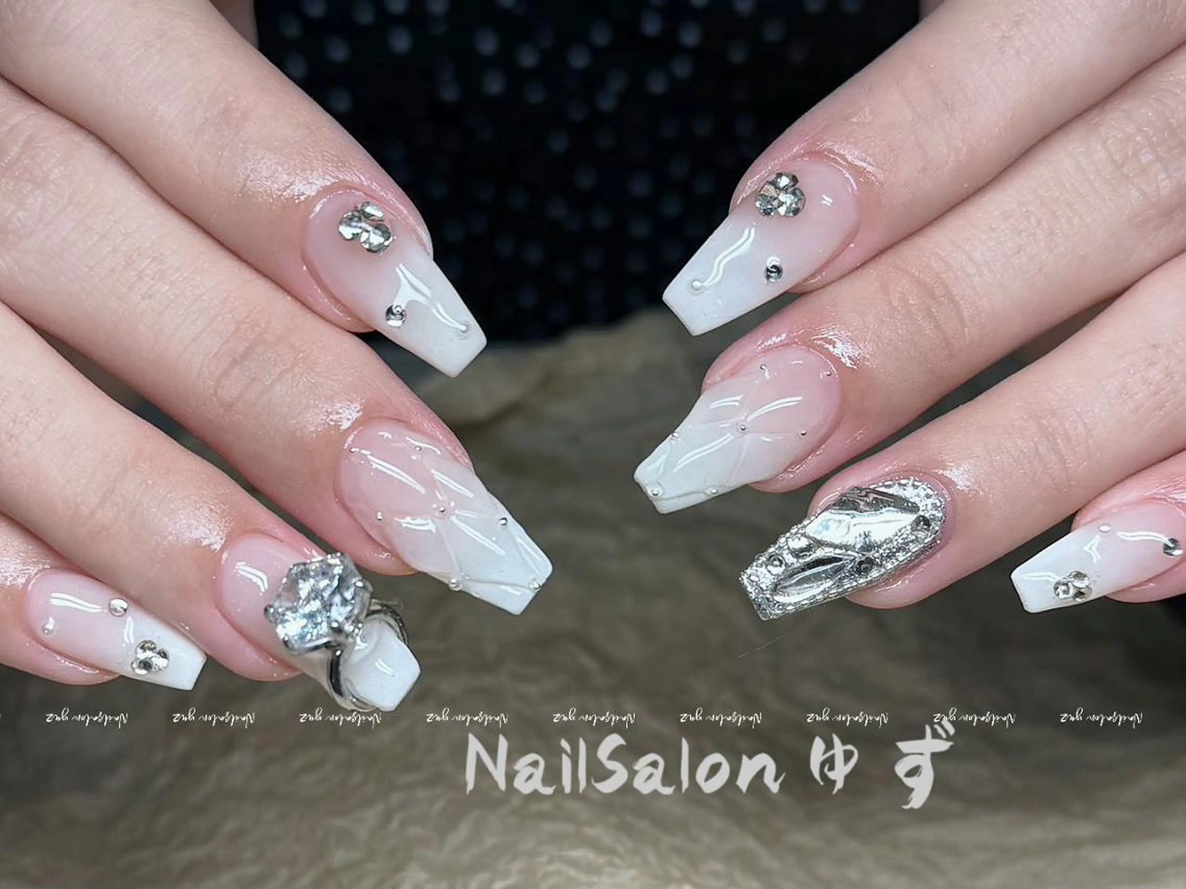 ネイル ハンドネイル MAKI💚💚💚 秋葉原.のネイルデザイン