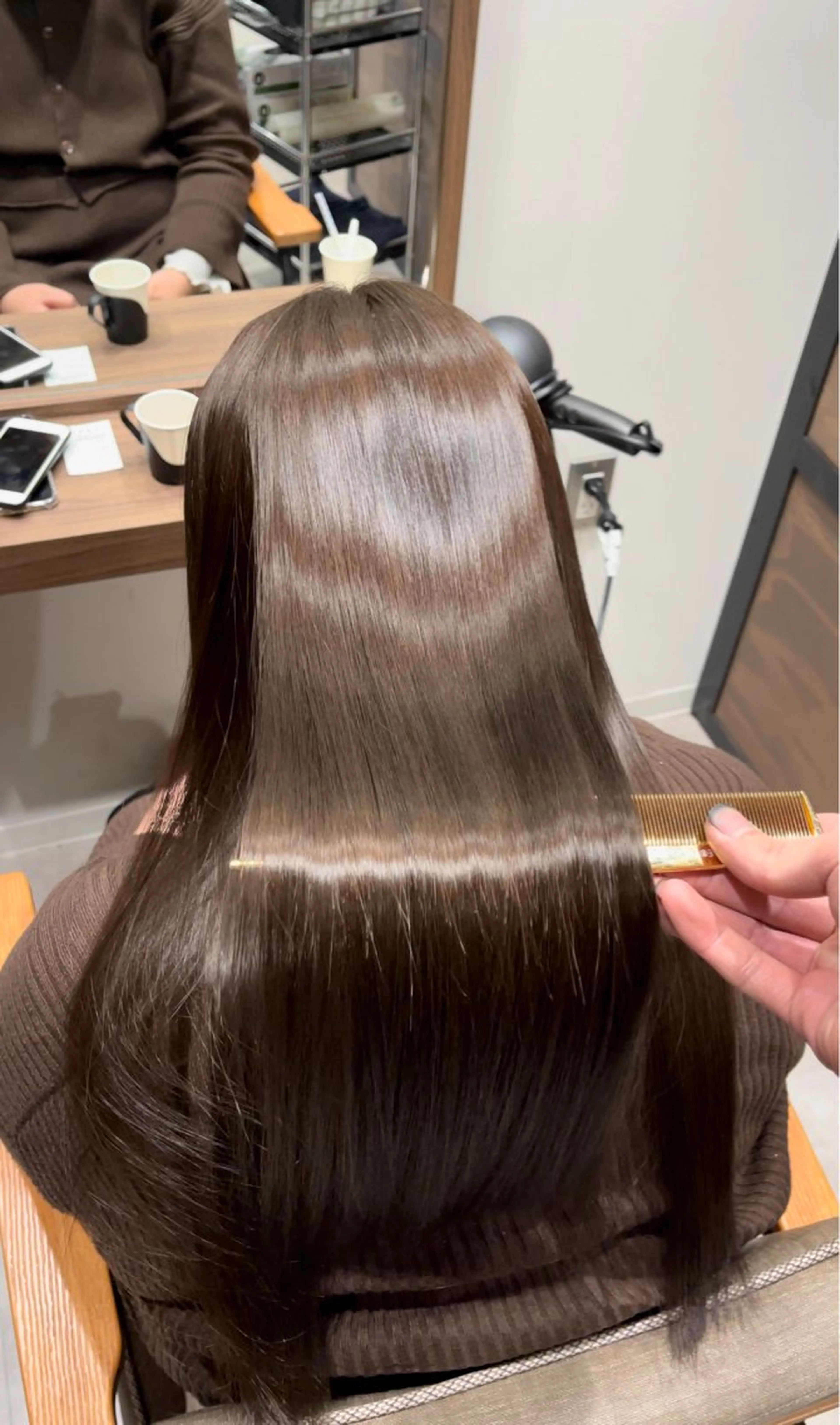 👑✨【人気No1】髪質改善カラー＋髪質改善トリートメント👑✨11900円の写真