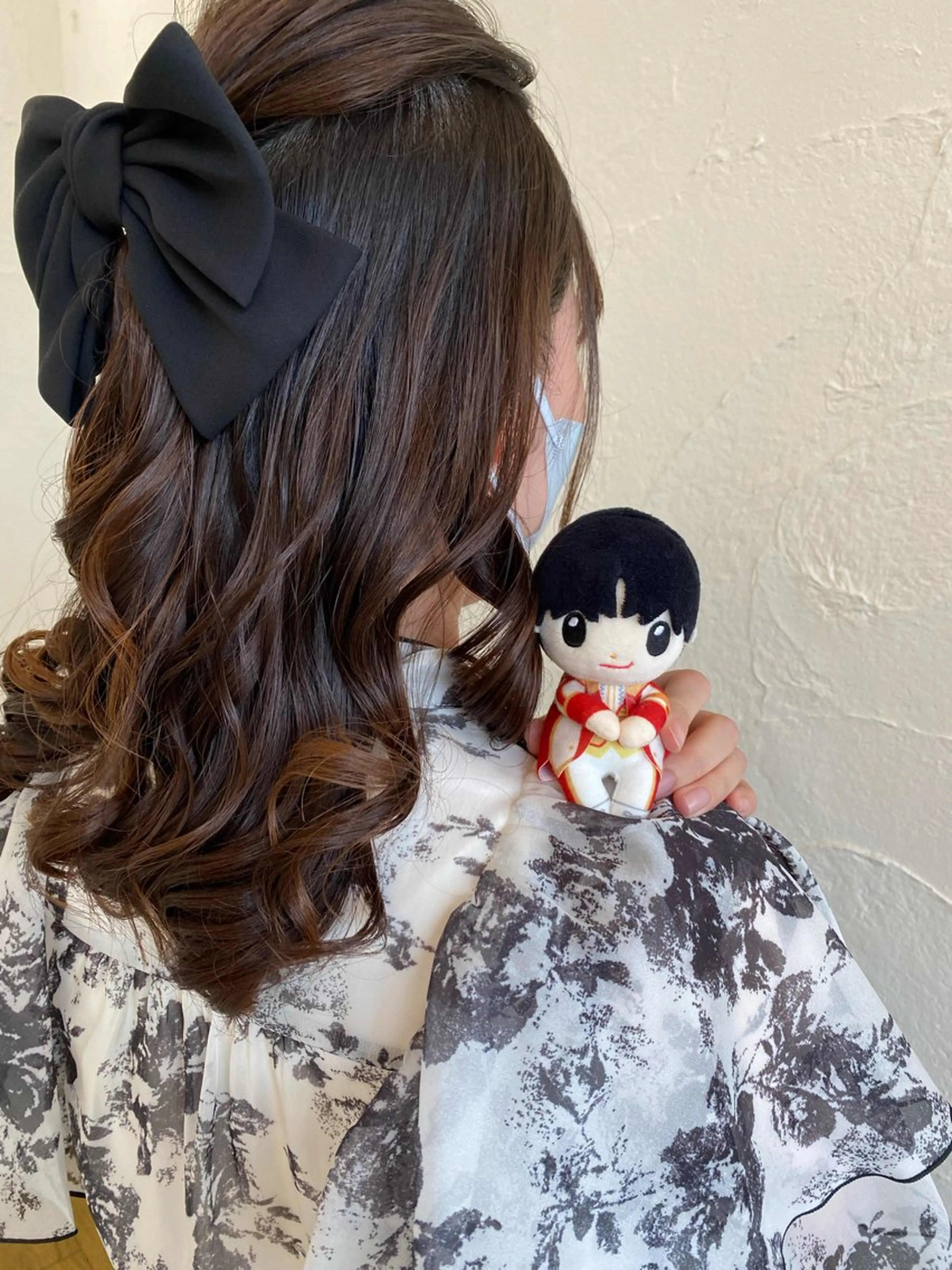 セミロング ヘアアレンジ R hair 金山所属・お呼ばれヘア｜ 金山｜山本夏菜のヘアスタイル