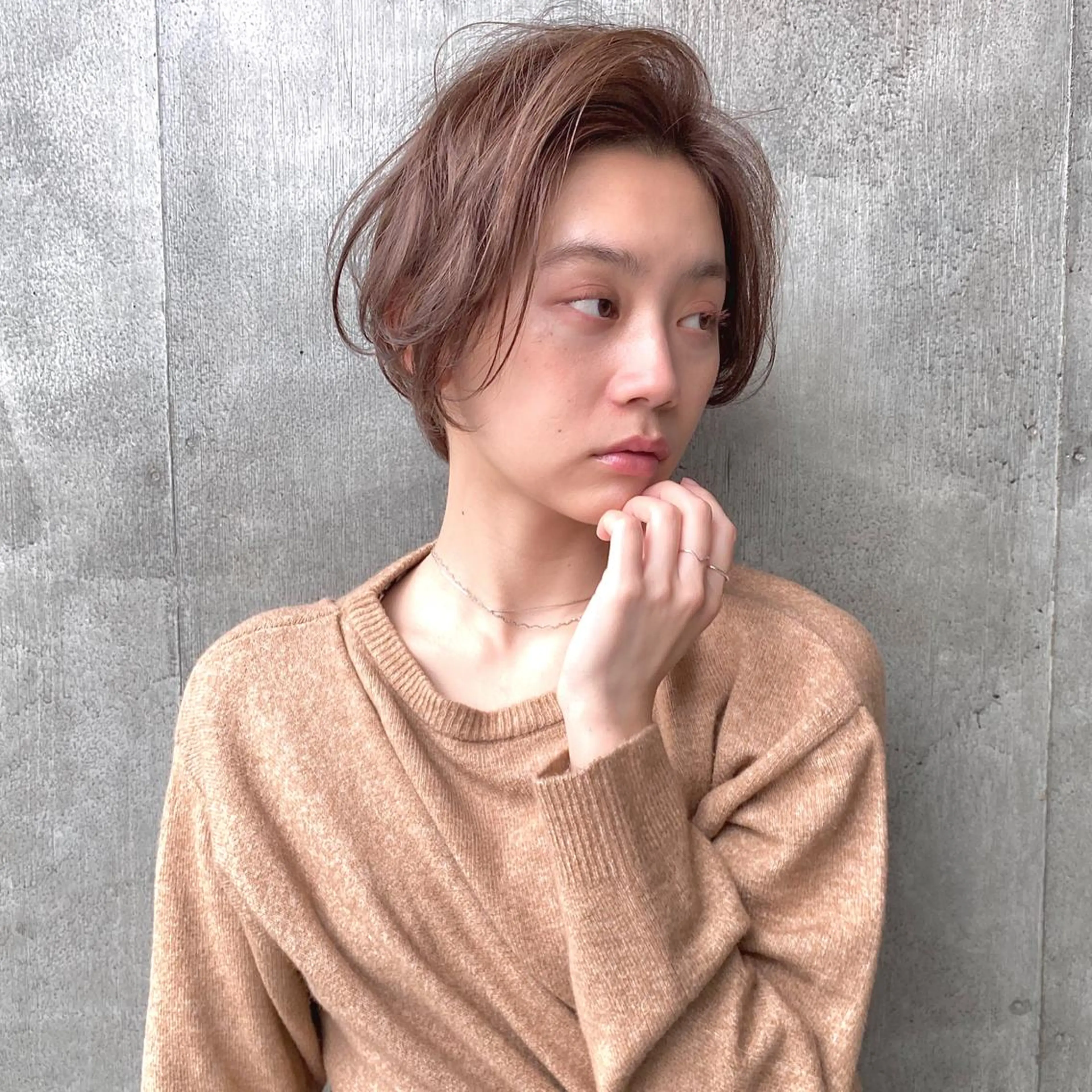 ショート カラー ヘアアレンジ カット ヘアカラー トリートメント ヘッドスパ 【ダメージレス施術】 【透明感】北村 拓也のヘアスタイル