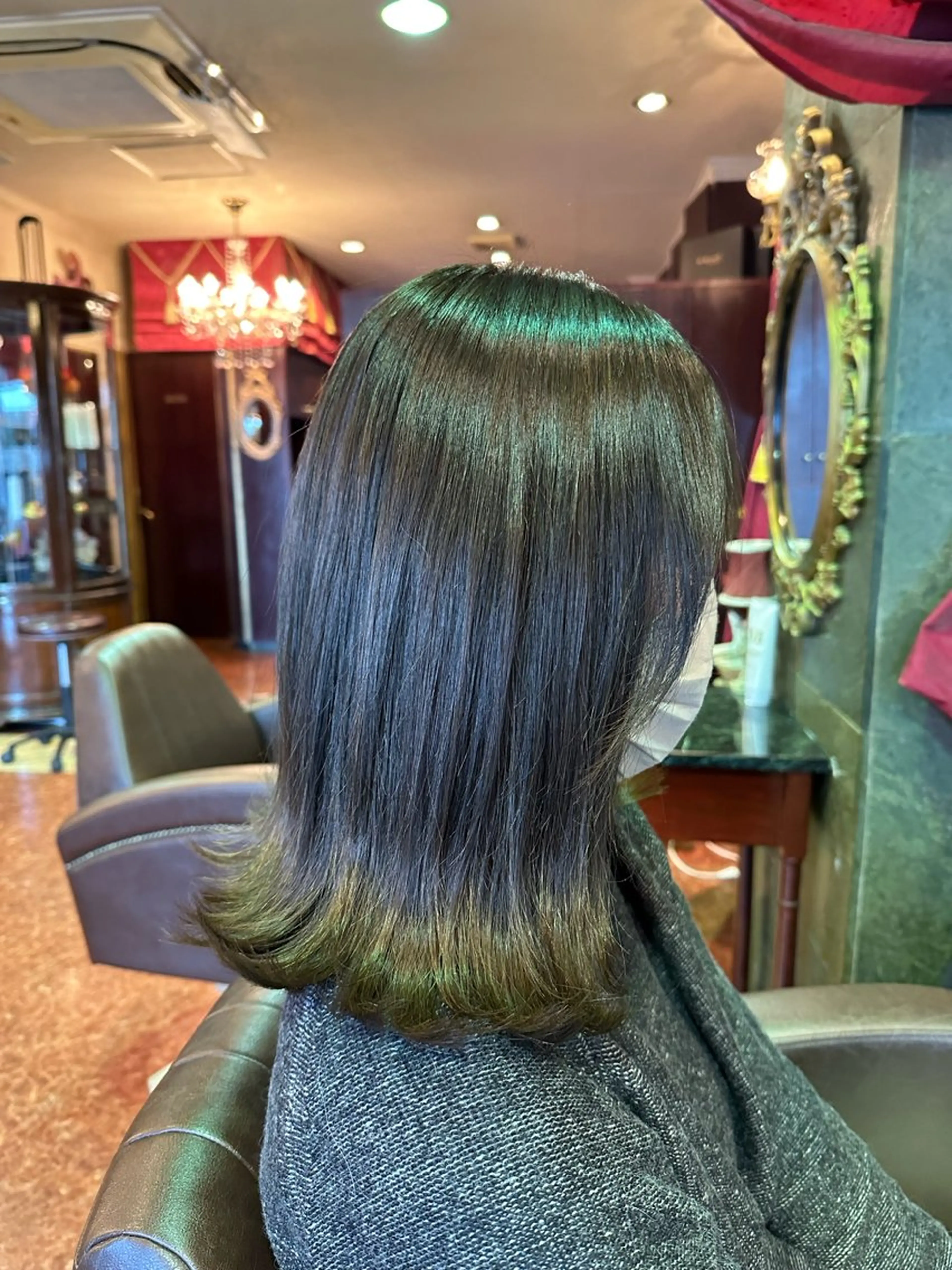 セミロング 【レイヤー/韓国風 /髪質改善】RINのヘアスタイル