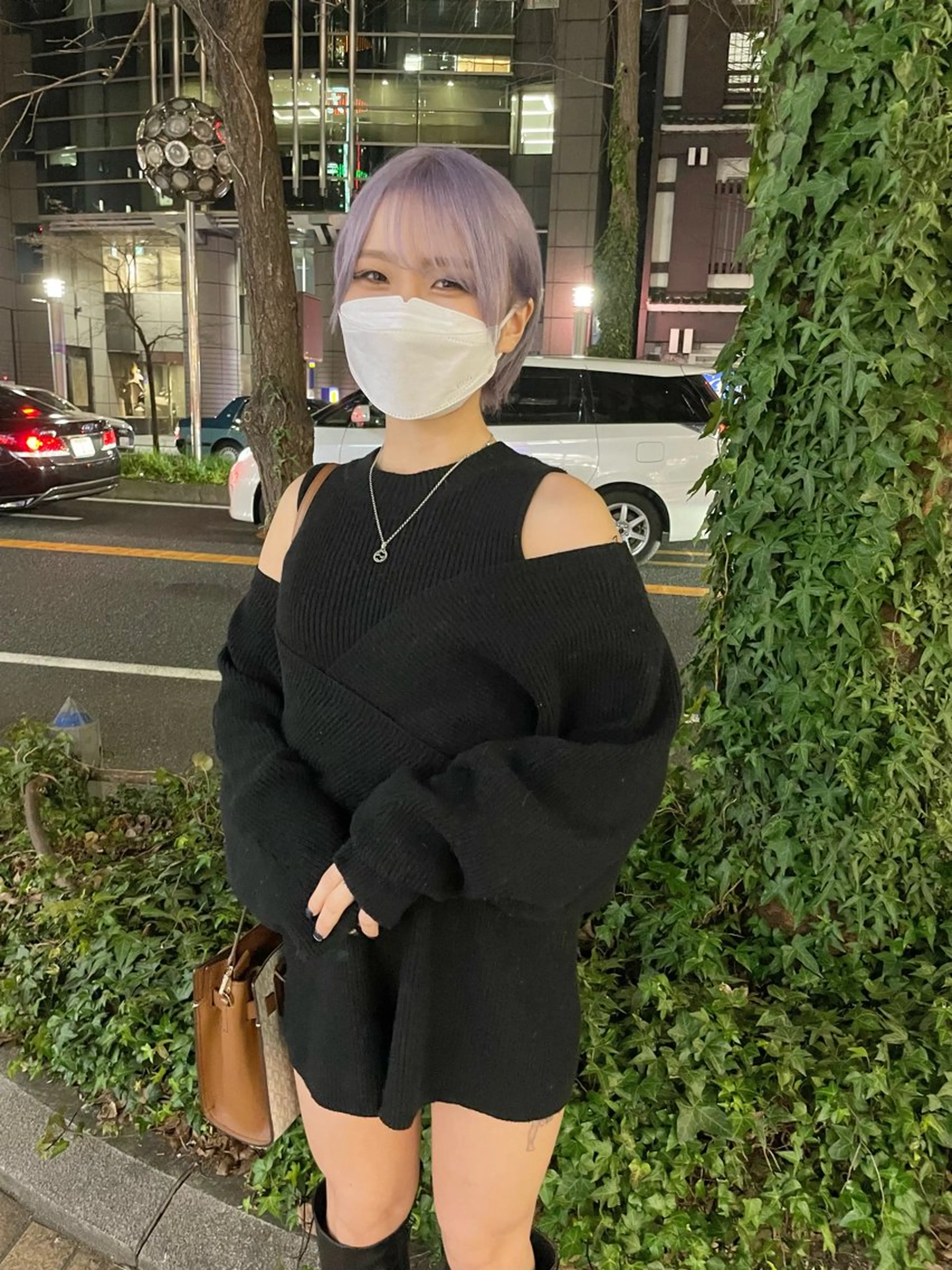 ショート カラー インク 美容院のヘアスタイル