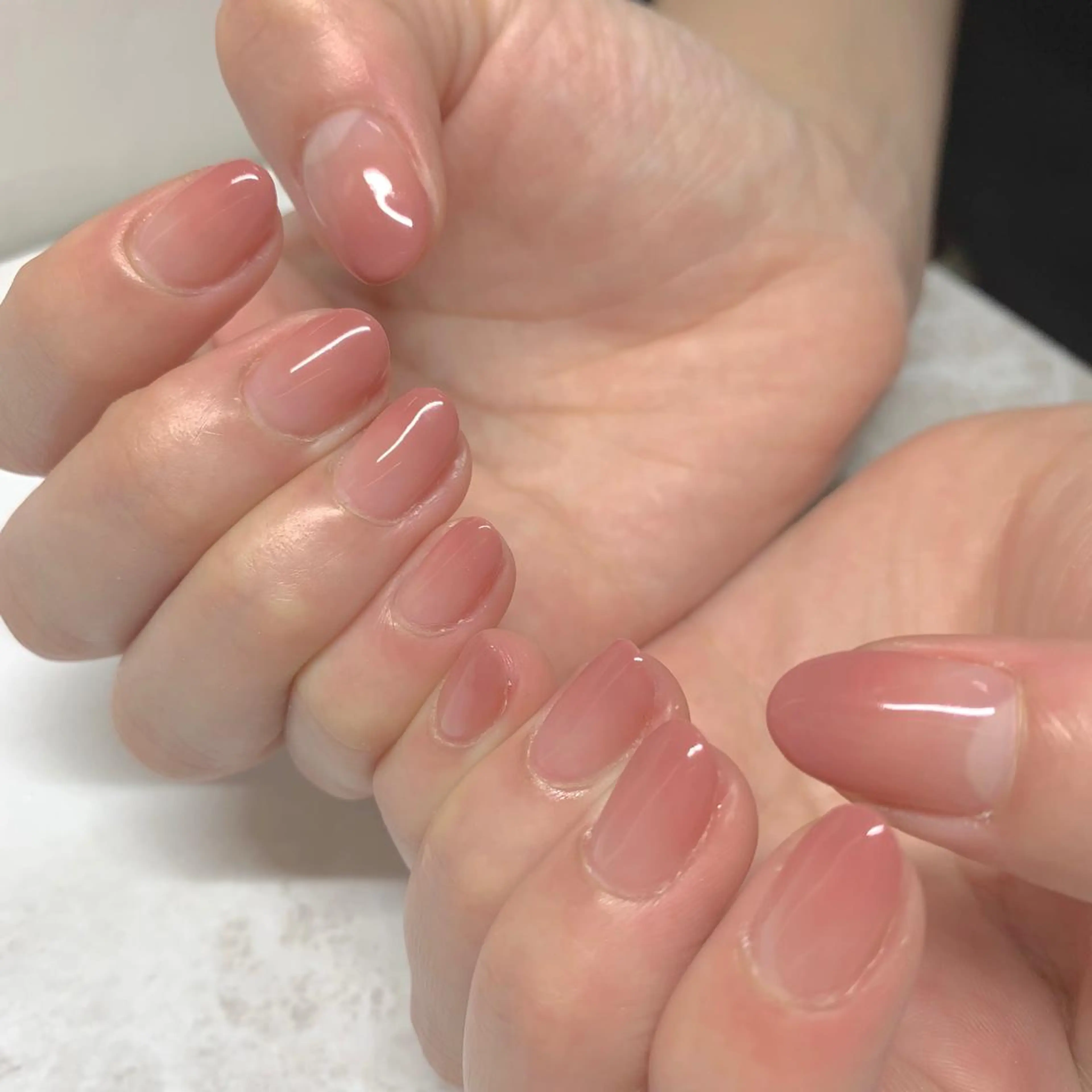 ネイル グラデーション ワンカラーネイル LULU LIMAのネイルデザイン