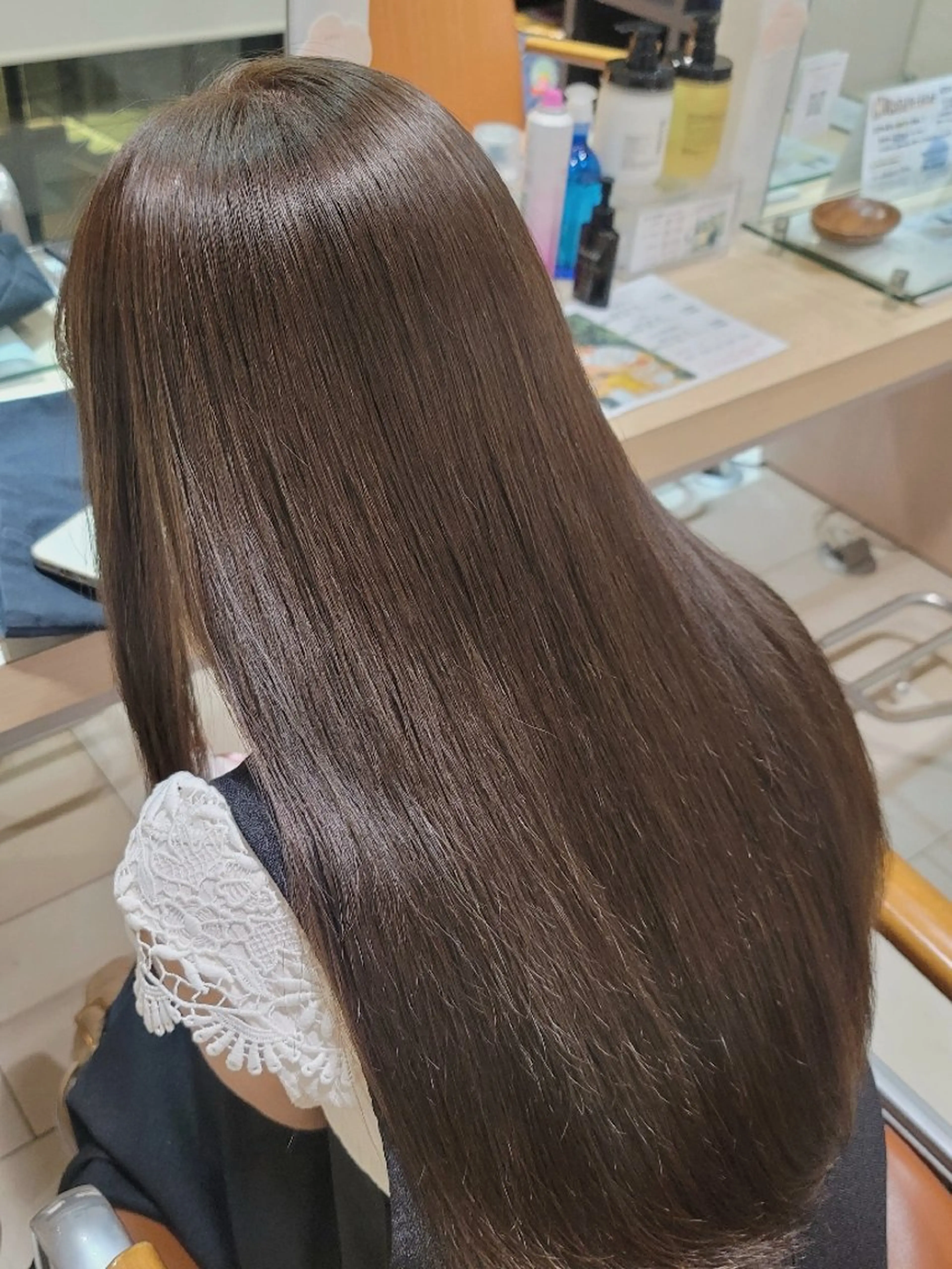 カラー 透明感カラー オリーブカラー カットモデル/ セット/COCOKAのヘアスタイル