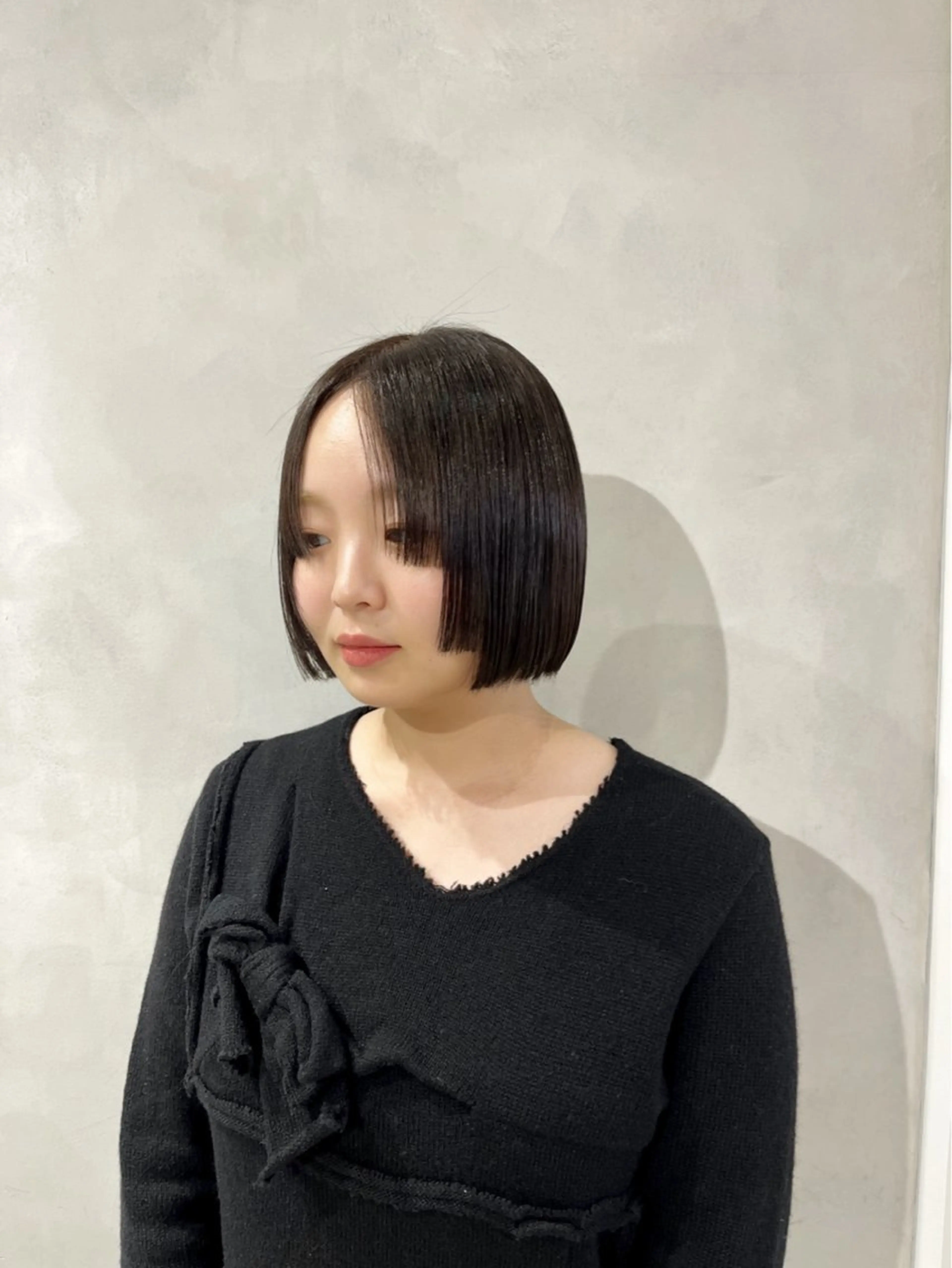 ショート カラー カット ヘアカラー トリートメント ボブ/ベージュ/ パーマ🪿近森ゆいのヘアスタイル