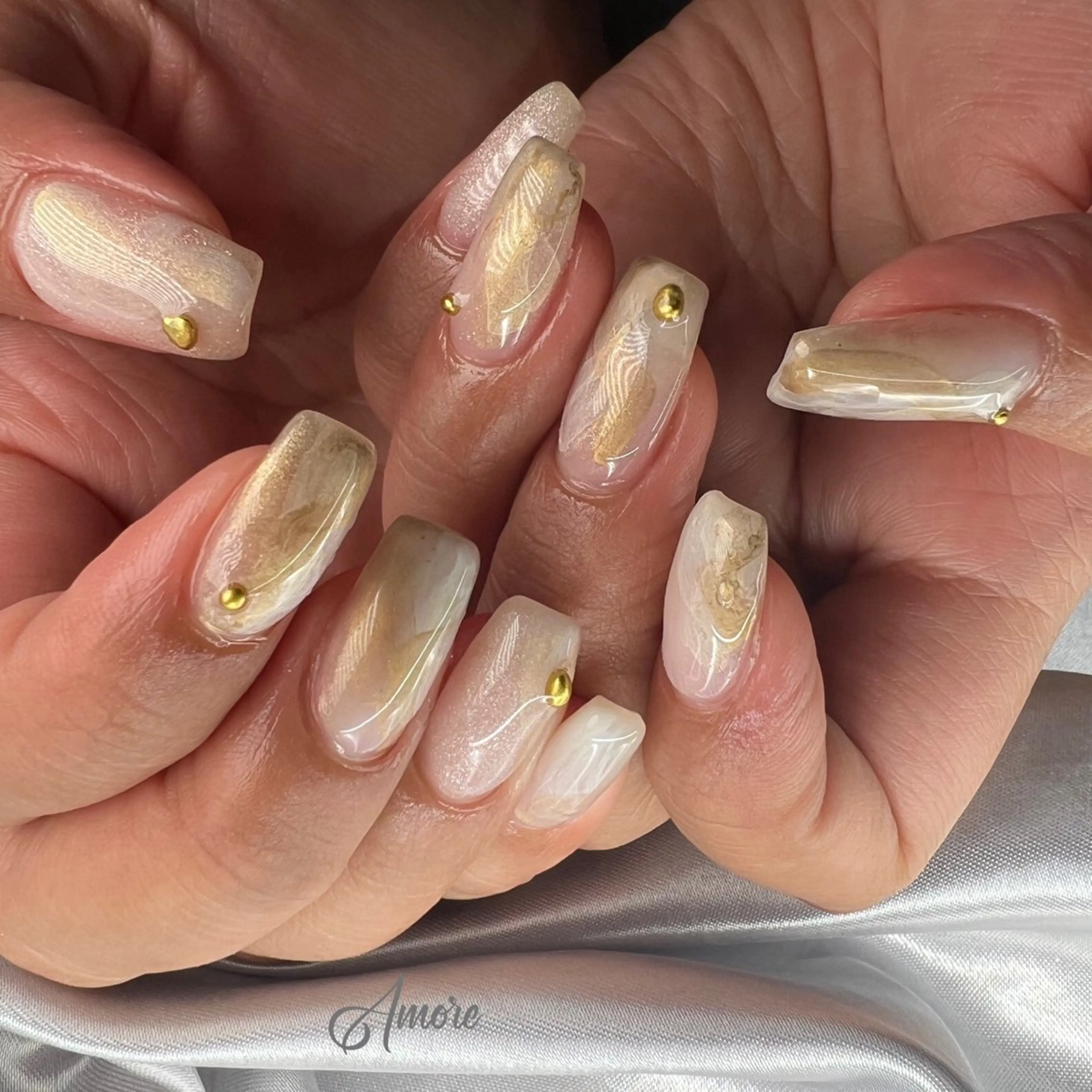 ネイル ジェルネイル 韓国ネイル パラジェル You kyehwaのネイルデザイン